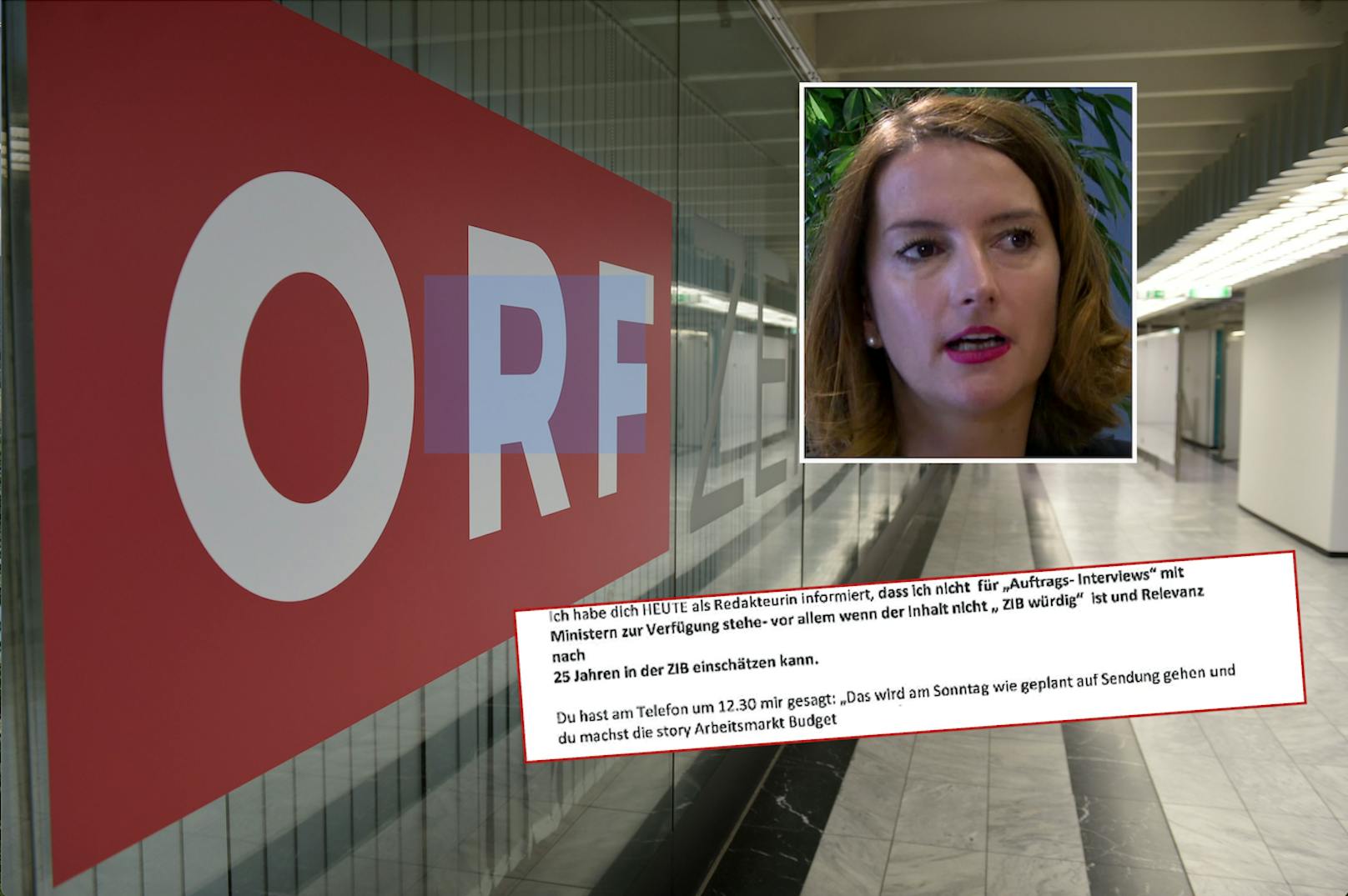 ZiB-Reporterin klagt ORF: "Fühle mich missbraucht"