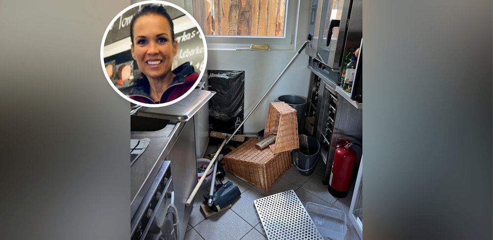 In die Passauer Leberkas-Pepi-Filiale wurde eingebrochen. Im Bild: Franchisenehmerin Ela Strassinger. 