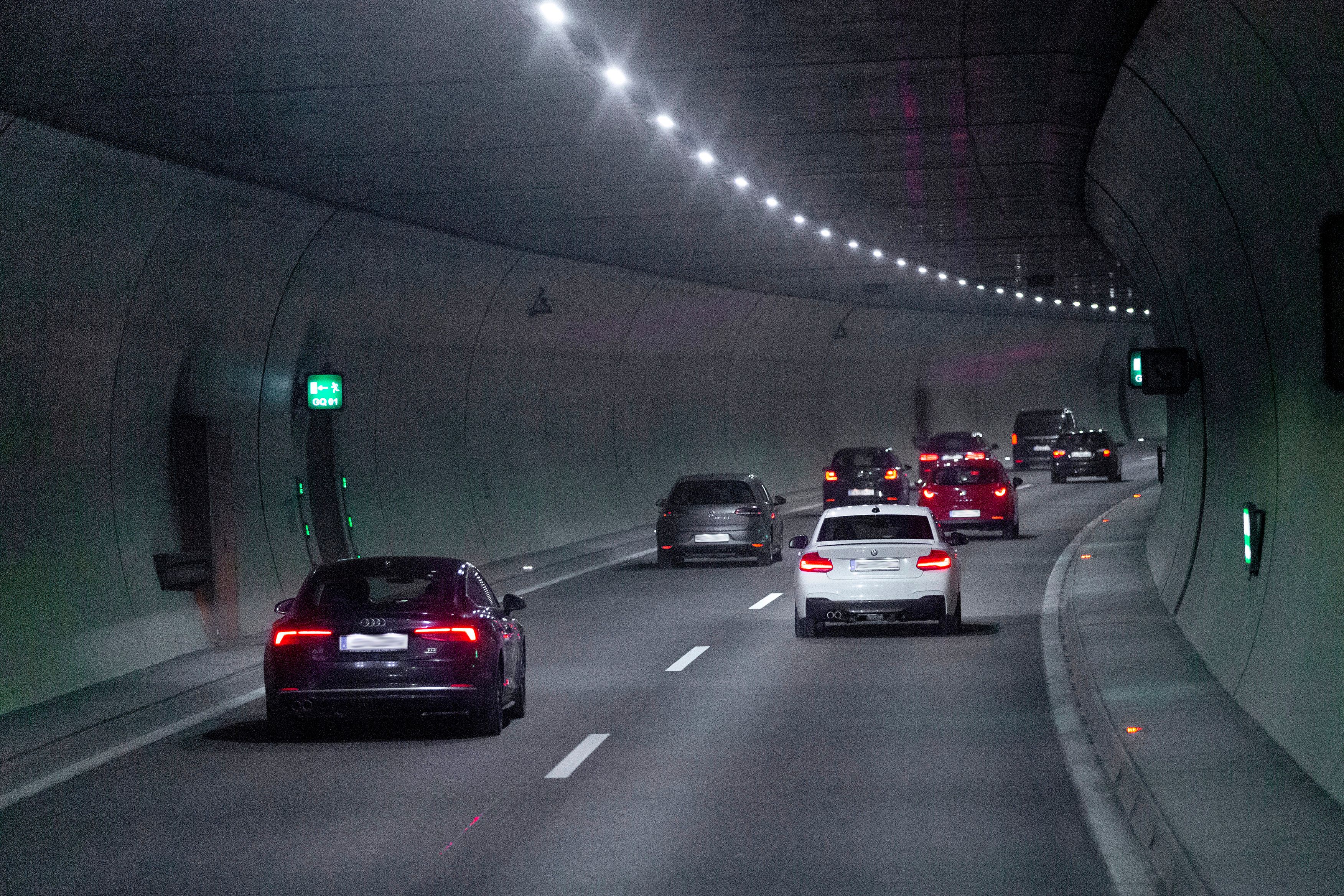 Der Pfändertunnel musste gesperrt werden.