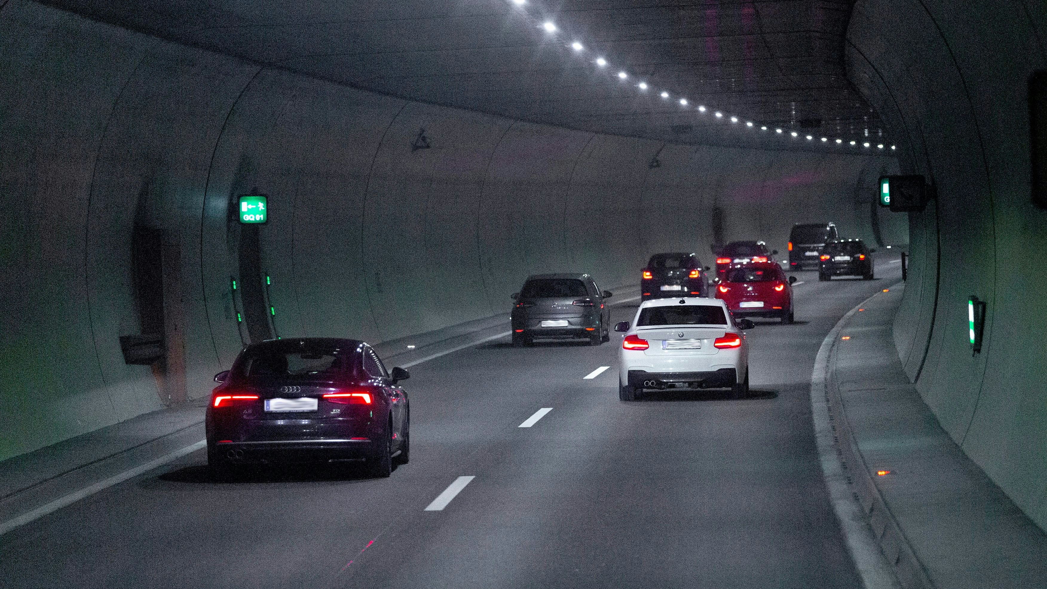 Der Pfändertunnel musste gesperrt werden.