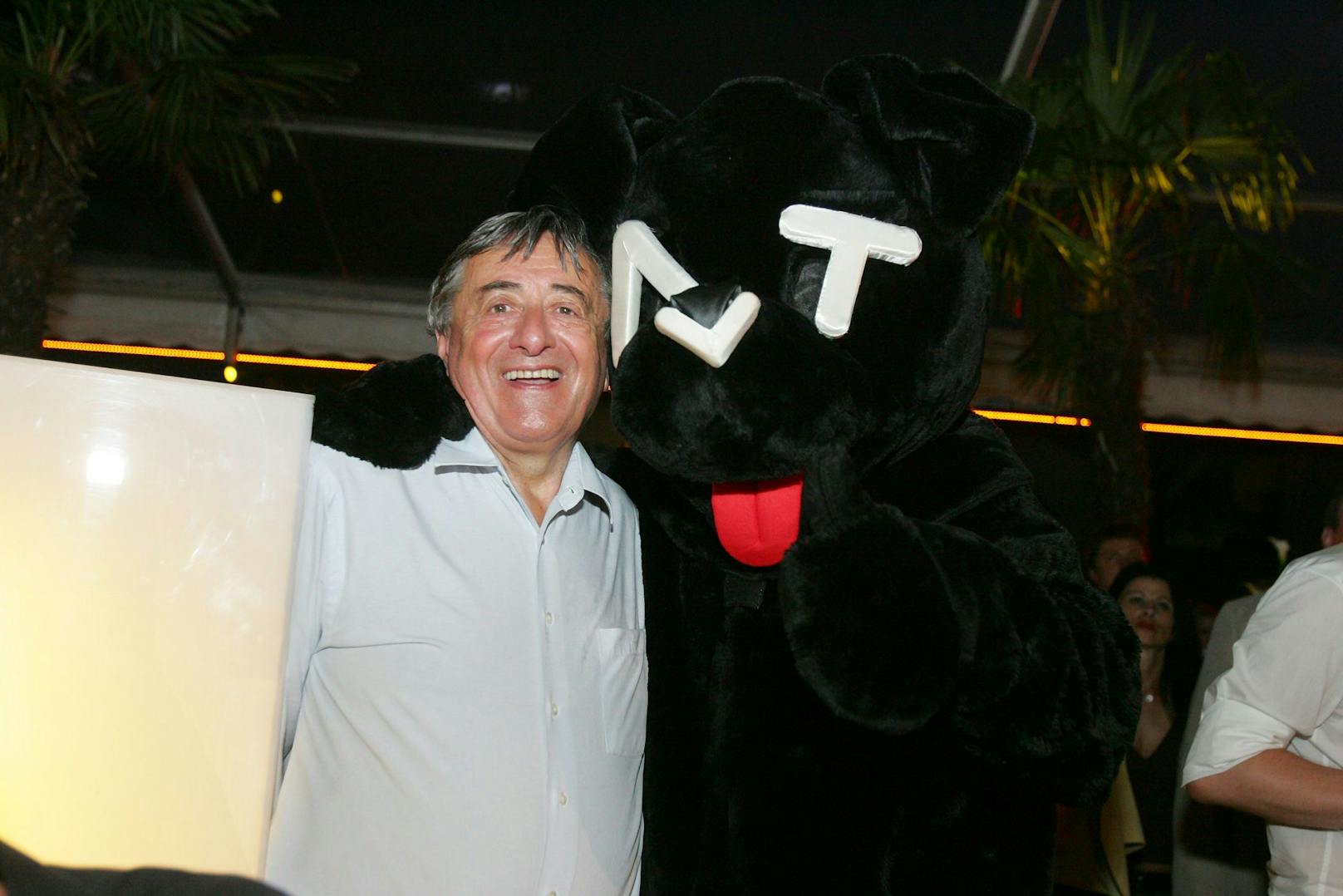 27. Juni 2006: Richard Lugner beim ATV-Sommerfest