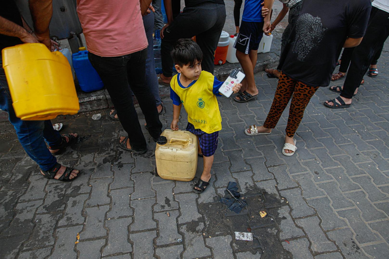 Im Gazastreifen droht eine humanitäre Krise. 