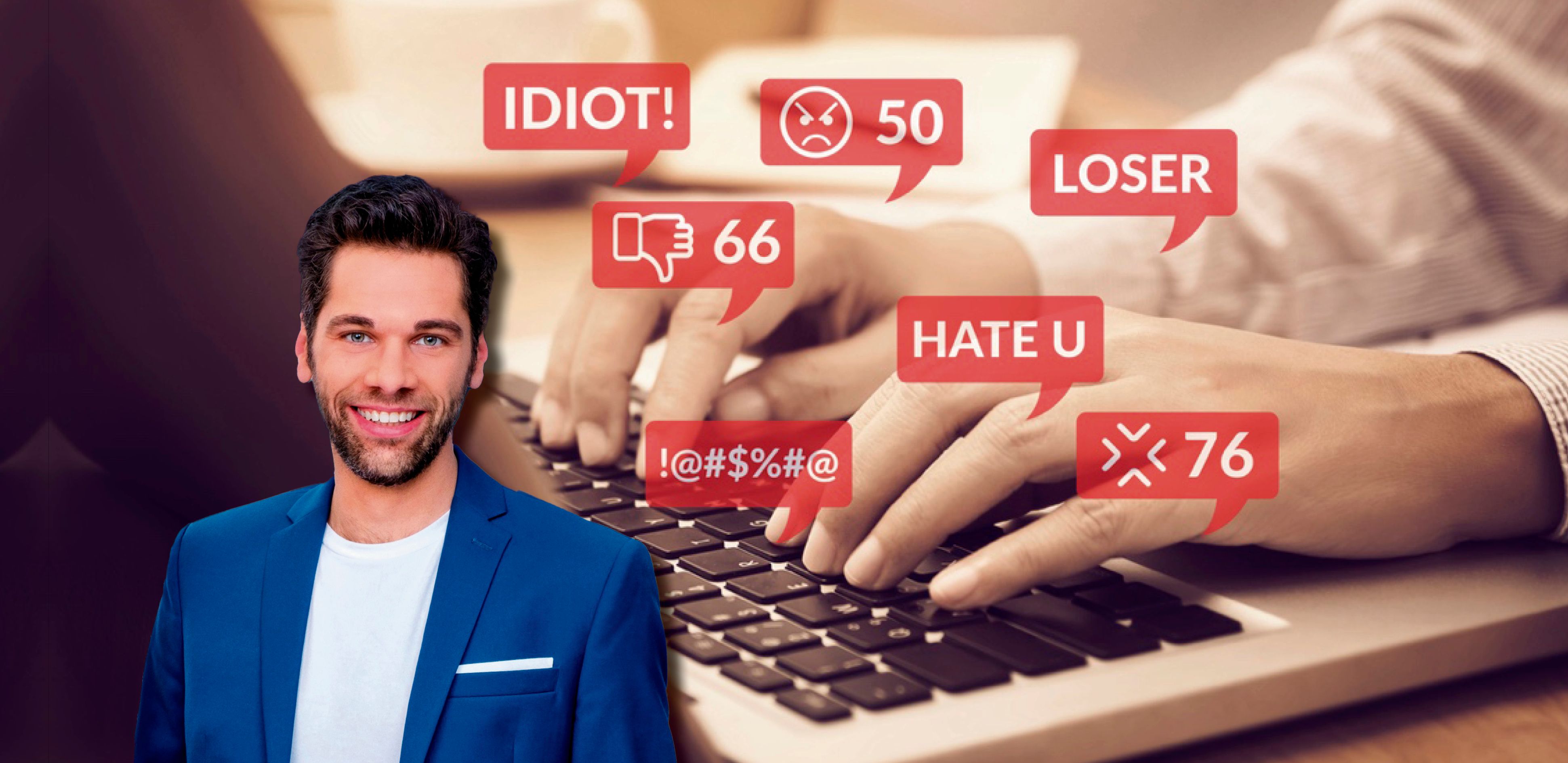 ORF-Moderator Philipp Maschl ist oft Hass ausgesetzt – nicht nur im Internet.