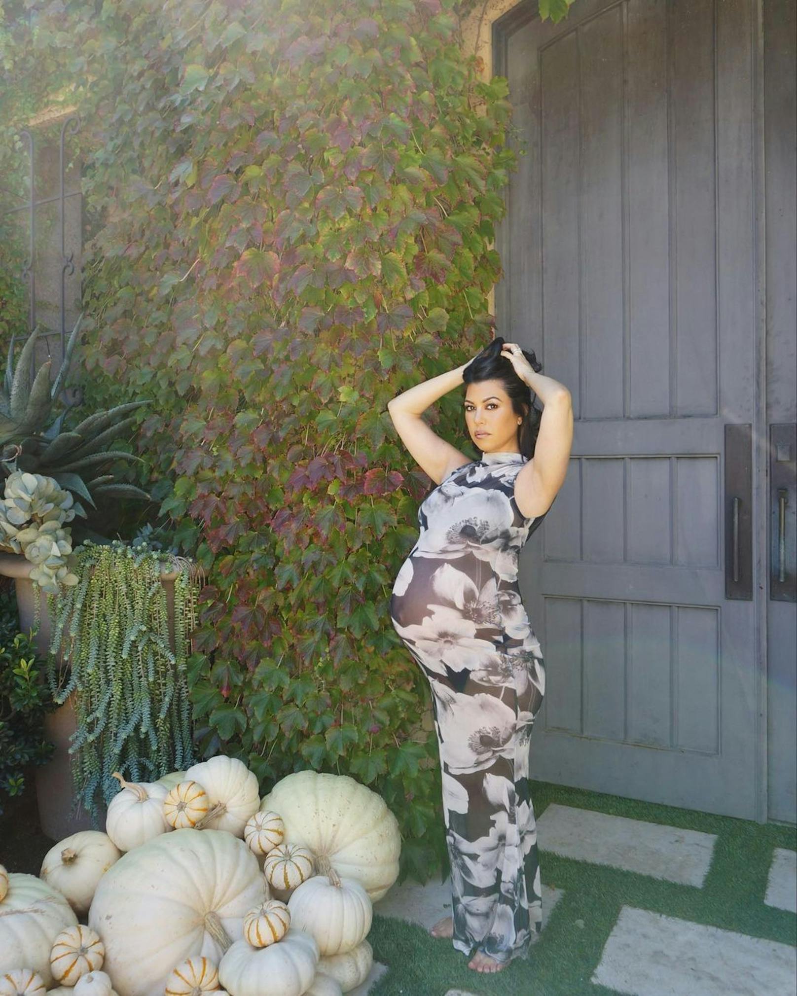 Kourtney Kardashian: Der Babycountdown läuft