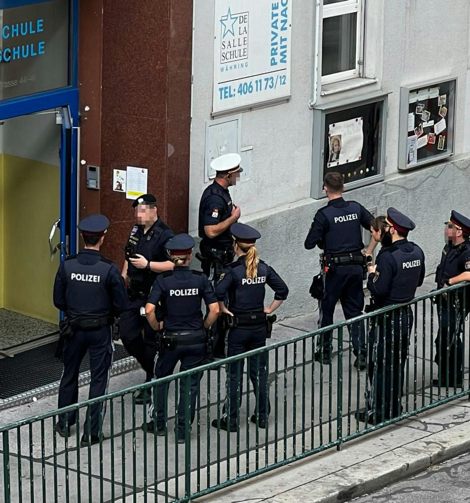 In der Volks- und Mittelschule kam es zu einer Bombendrohung. 