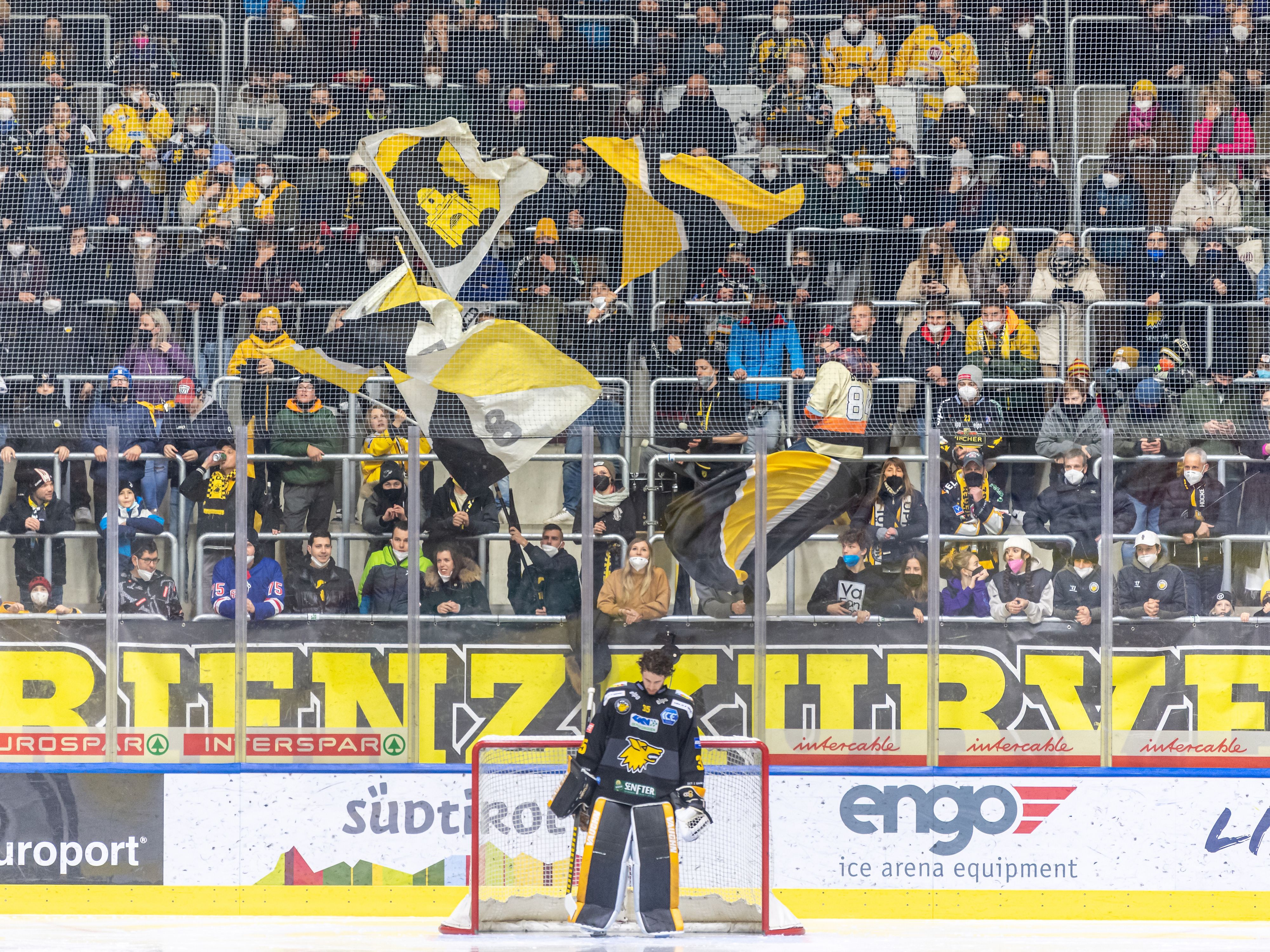 Für die Fans von Pustertal ist das Spiel gegen die Caps ein Highlight.