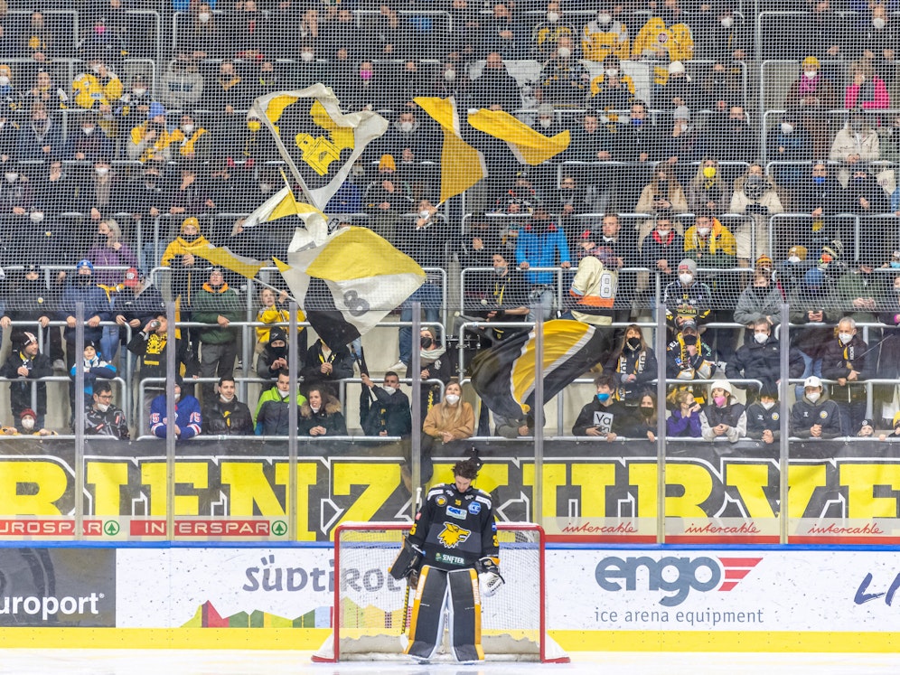 Für die Fans von Pustertal ist das Spiel gegen die Caps ein Highlight.