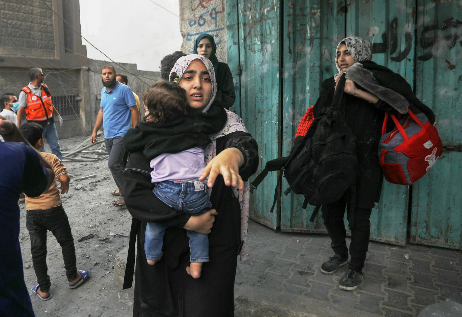 Die humanitäre Lage im Gazastreifen spitzt sich weiter zu. 