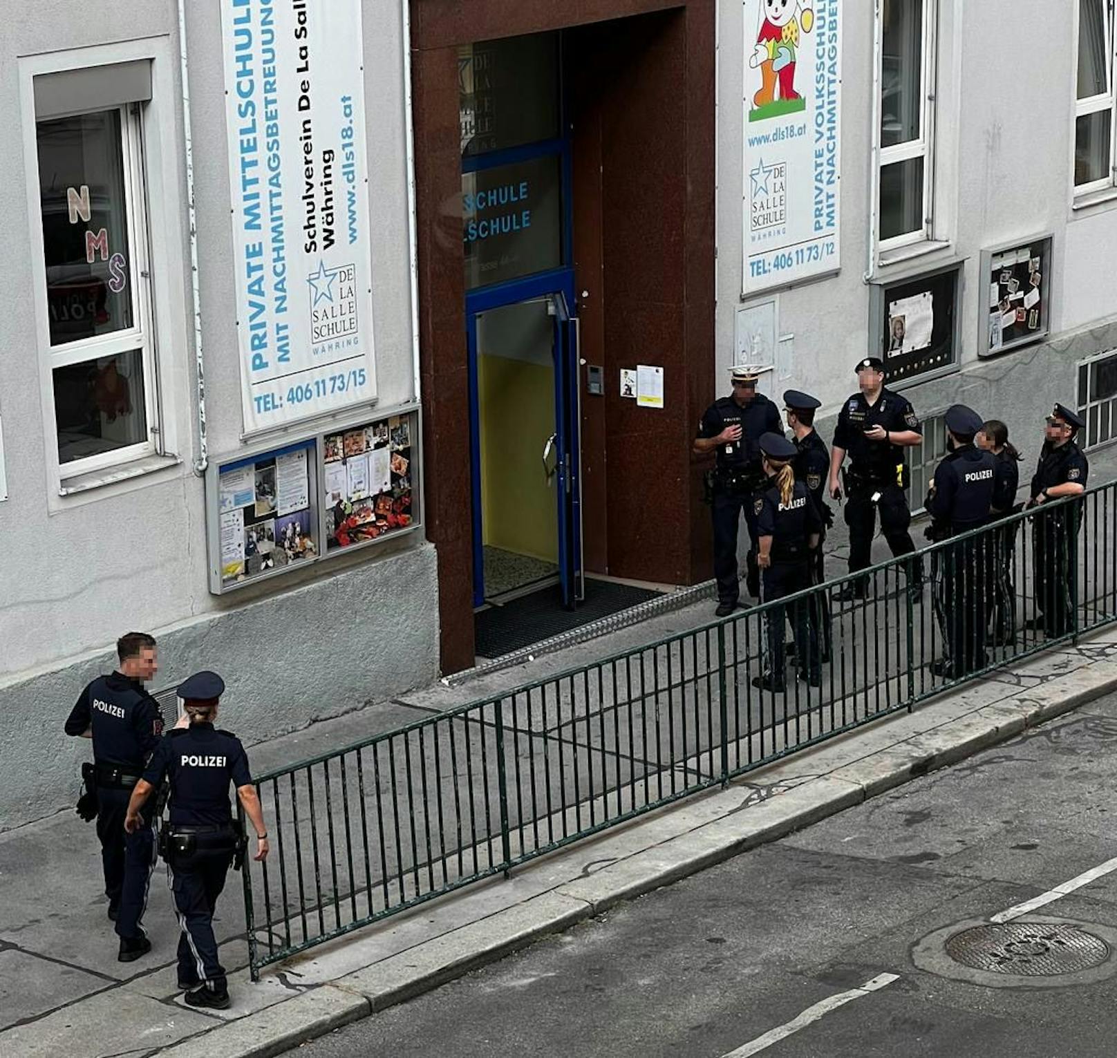 In der Volks- und Mittelschule kam es zu einer Bombendrohung. 