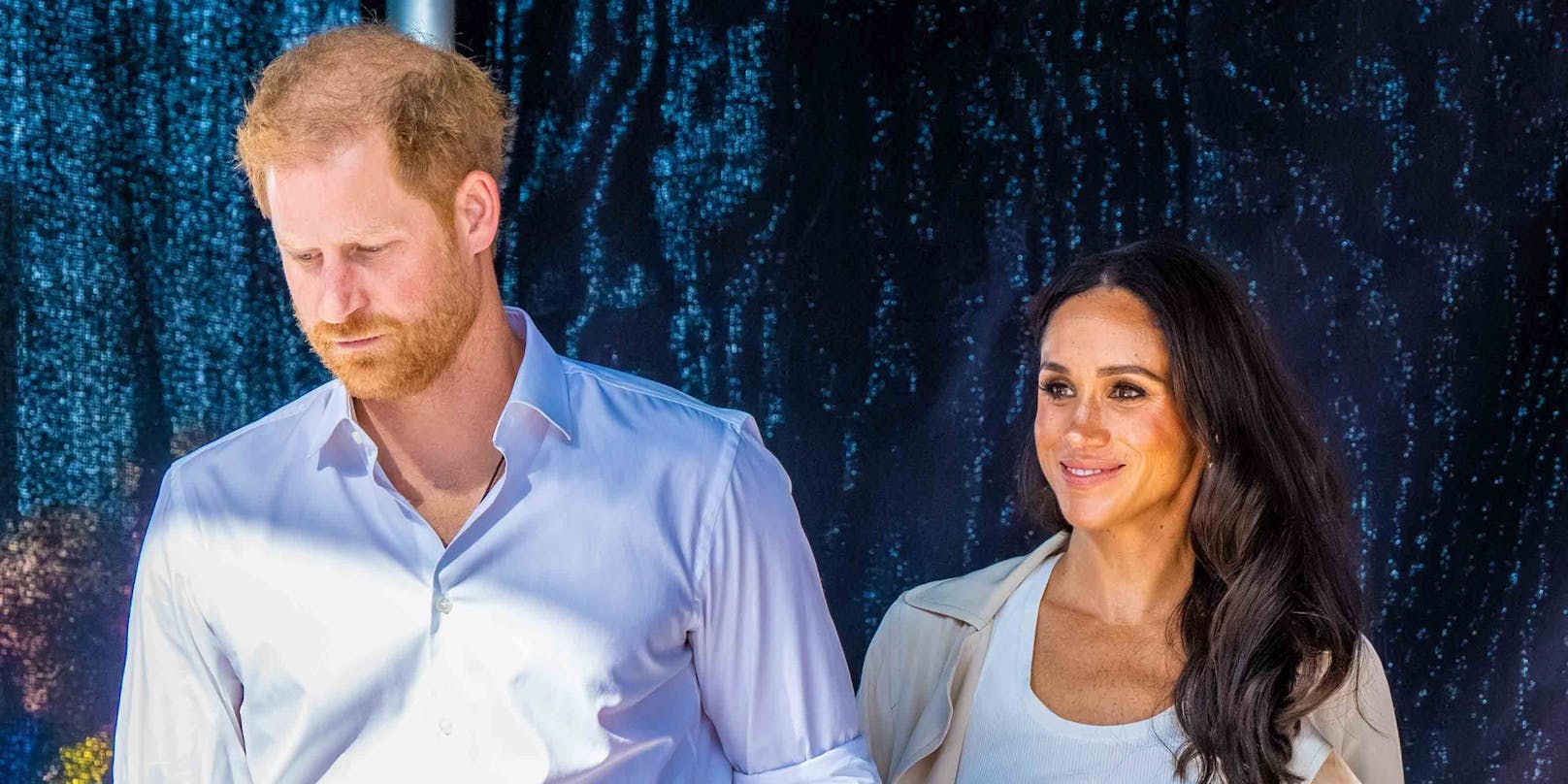 Prinz Harry, Herzog von Sussex und Meghan Markle, Herzogin von Sussex bei den Invictus Games 2023 in der Merkur Spiel-Arena in Düsseldorf.