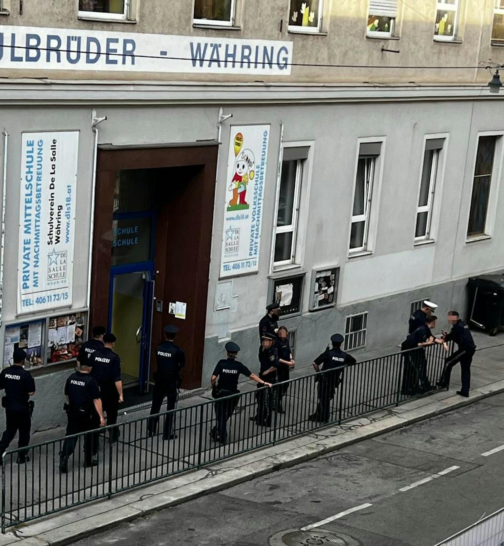 In der Volks- und Mittelschule kam es zu einer Bombendrohung. 