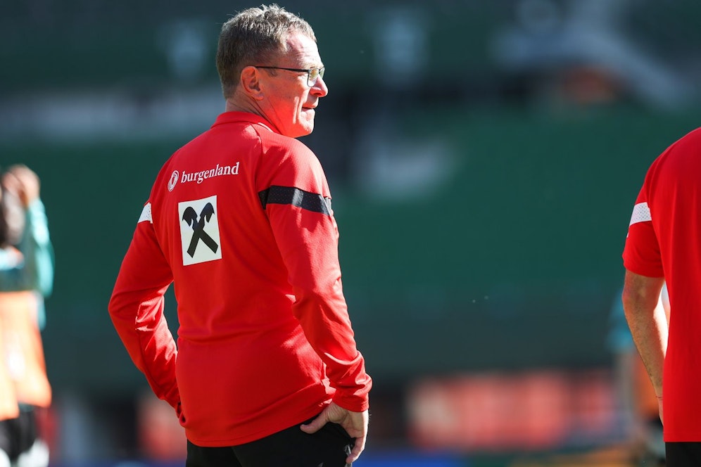 ÖFB-Teamchef Ralf Rangnick