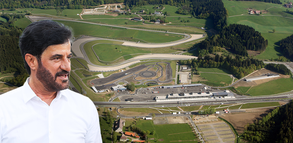 FIA-Präsident Mohammed bin Sulayem droht dem Red Bull Ring. 