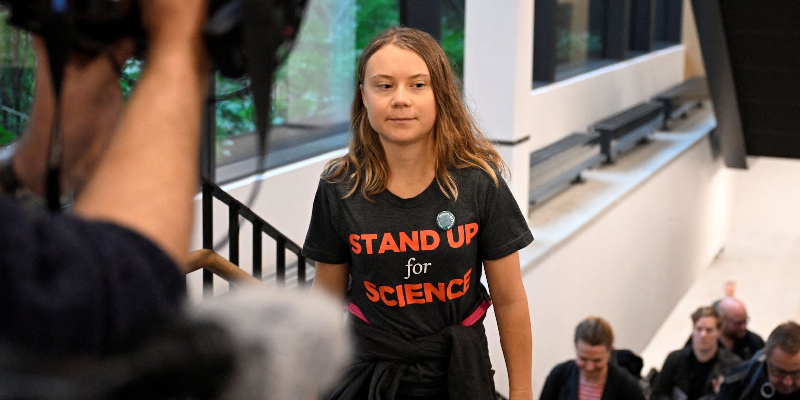 Die Klima-Aktivistin musste wieder vor Gericht.