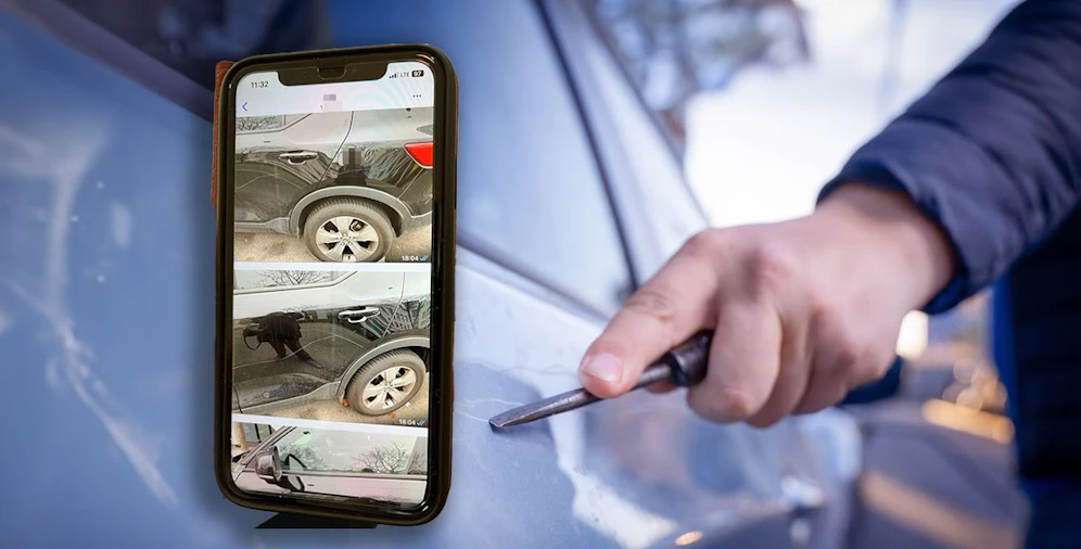 Frau zerkratzte Autos in Wien-Donaustadt, muss nun vor Gericht.