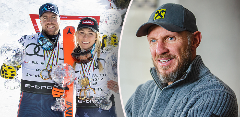 Aleksander Aamodt Kilde und Mikaela Shiffrin haben Hermann Maier zum Abendessen getroffen. 