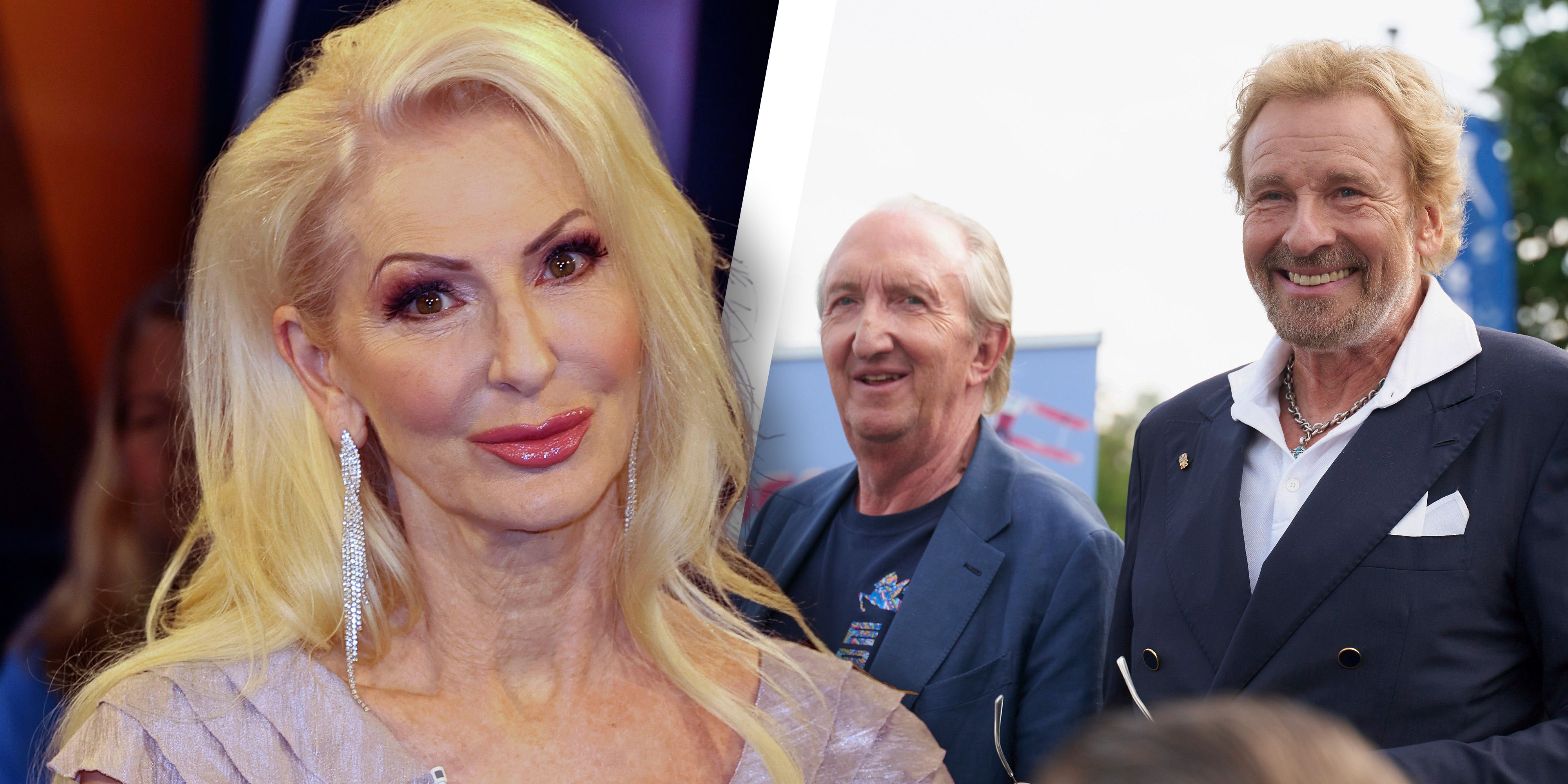 Nach einem Seitenhieb von Gottschalk hat Nick eine Herausforderung an ihn.