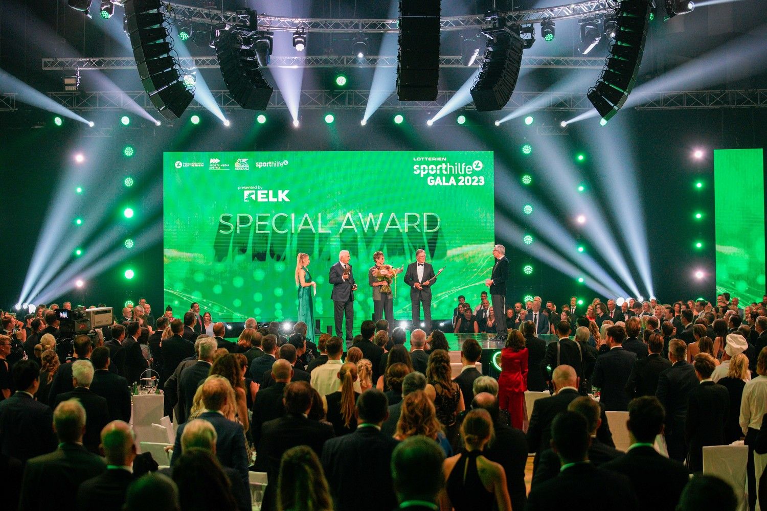 Am Donnerstag fand die Sporthilfe-Gala statt. 