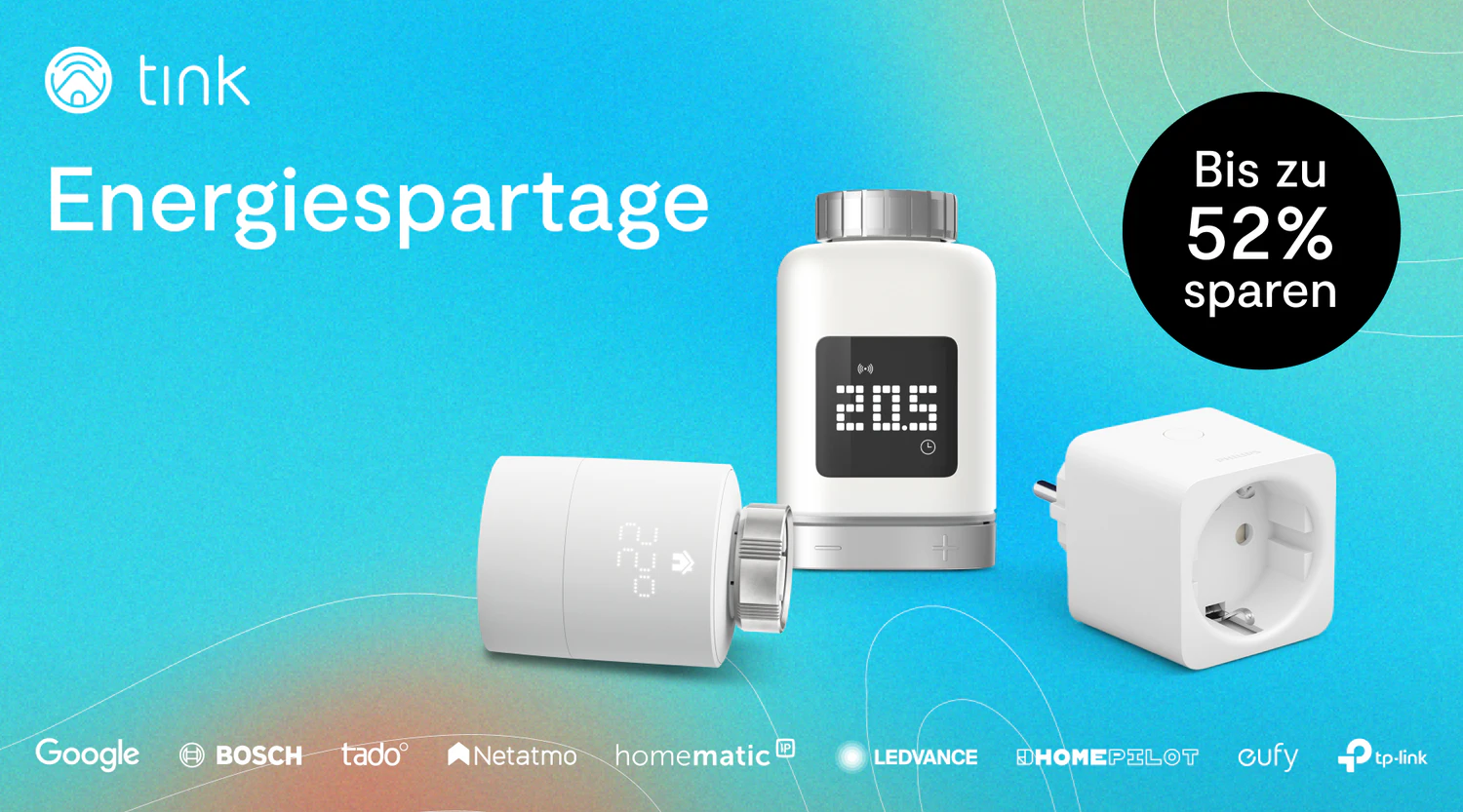 Energiespartage bei tink: Wenn Smart Home auf Nachhaltigkeit trifft.