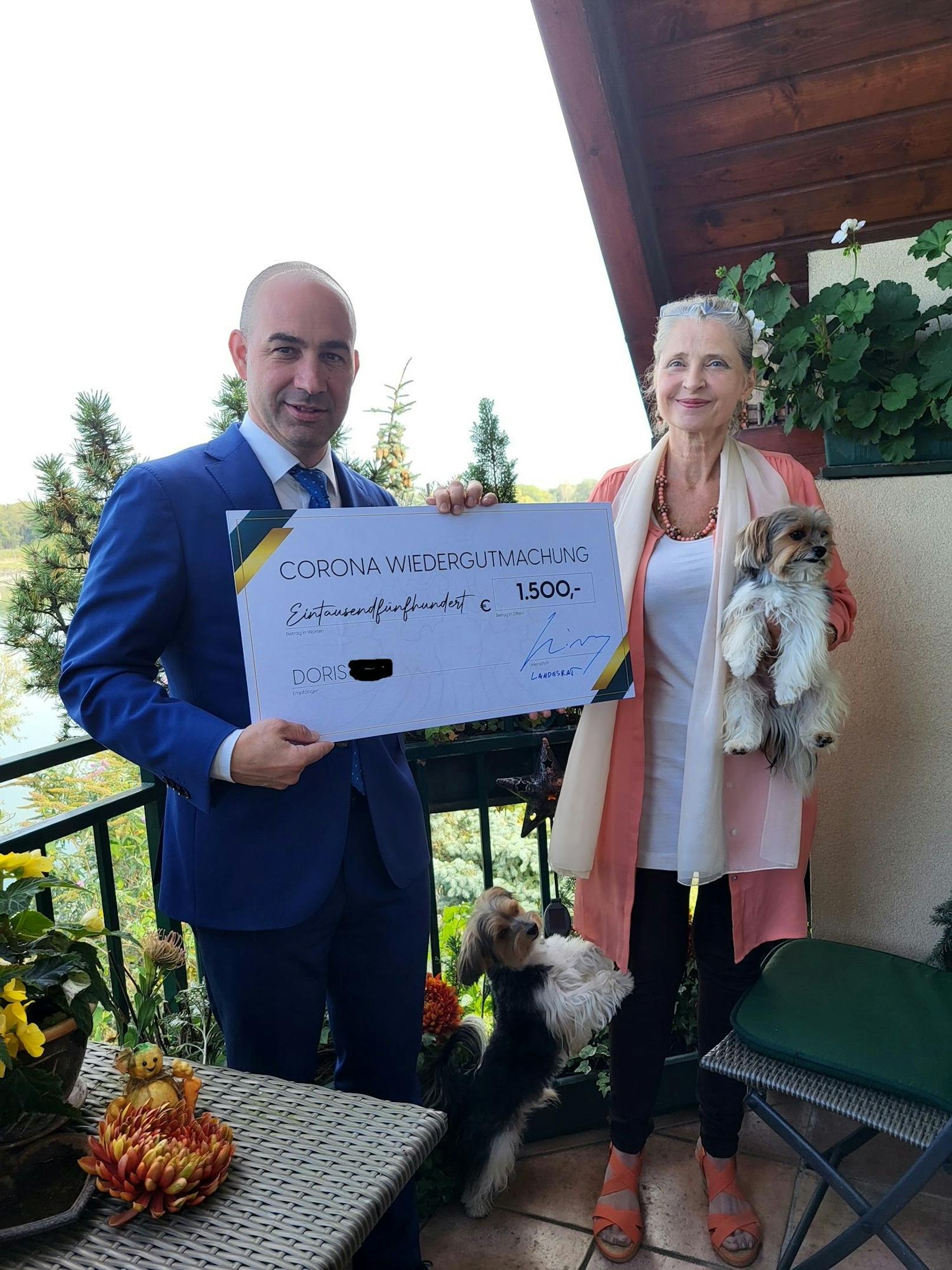 Impfopfer Doris bekam 1.500 Euro aus Coronafonds