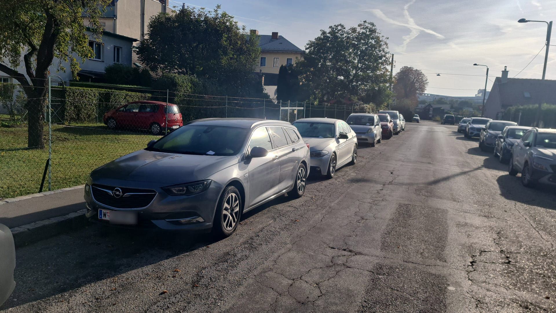 Strafenfalle in der Lokomotivgasse: Hier werden Abstände nicht eingehalten.
