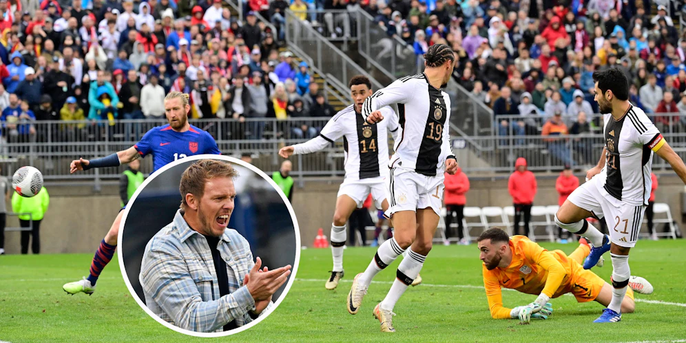 Julian Nagelsmann gewinnt sein DFB-Debüt.