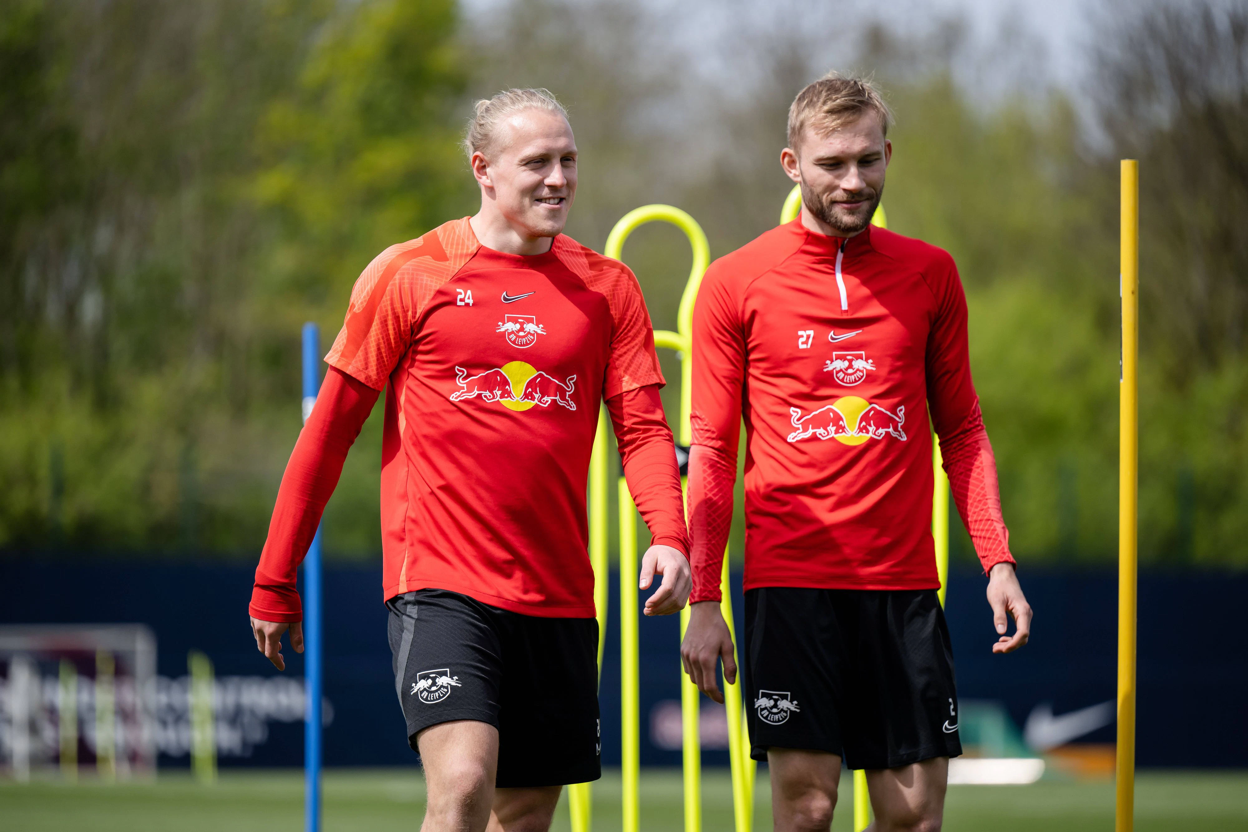 Xaver Schlager und Konrad Laimer kicken schon Seite an Seite, seitdem sie 13 Jahre alt sind. 