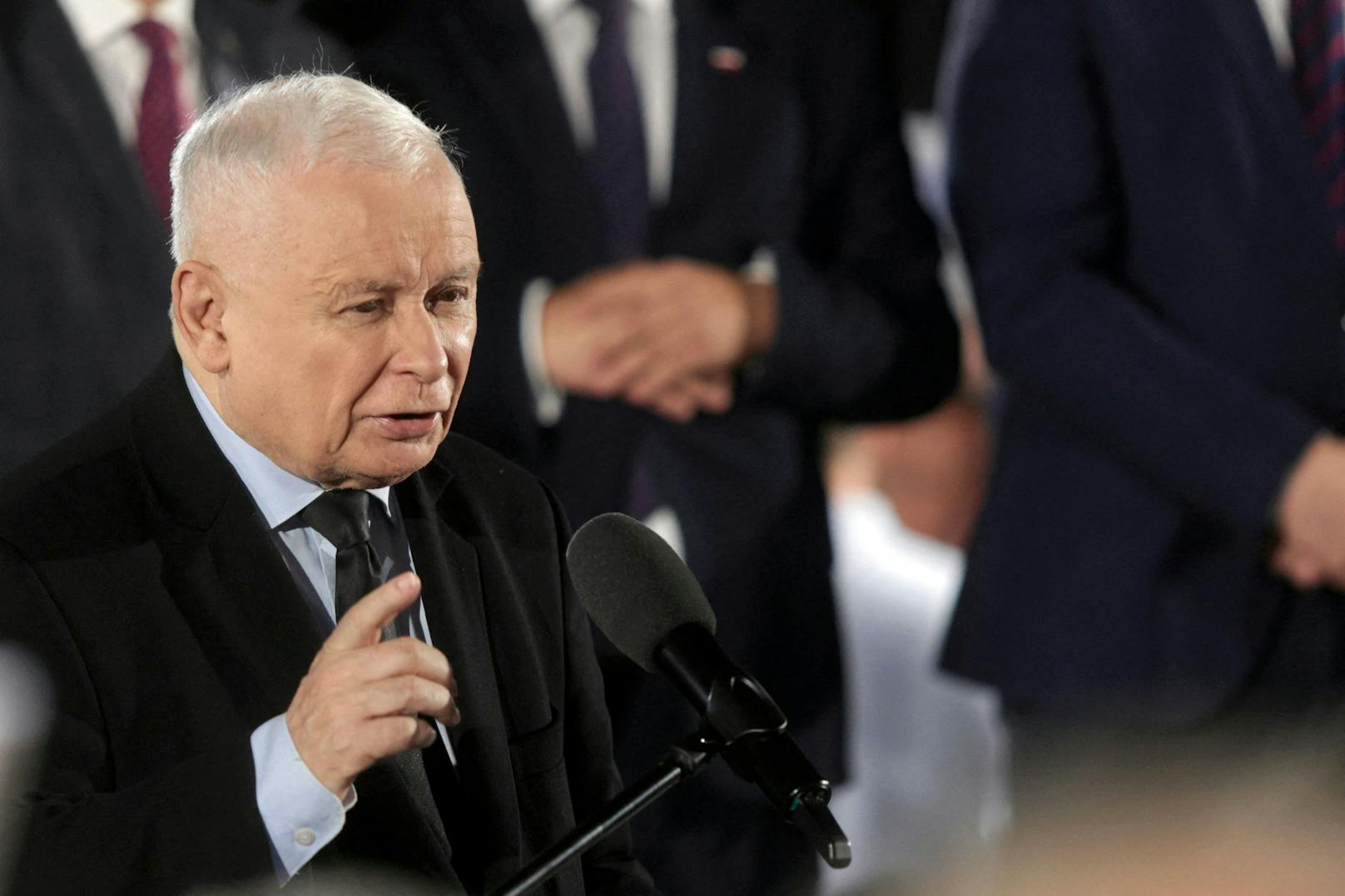 Der PiS-Vorsitzende Jarosław Kaczyński ist der politische Erzfeind von Donald Tusk.