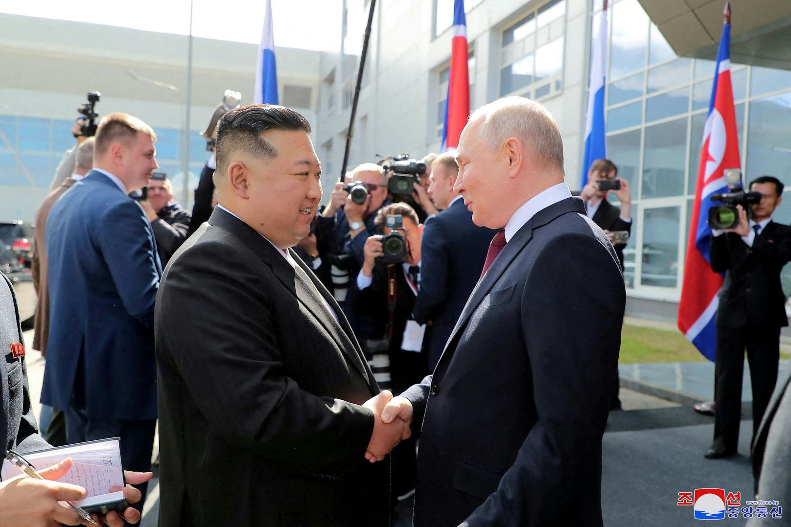 Nordkorea hat laut USA Waffen an Moskau geliefert