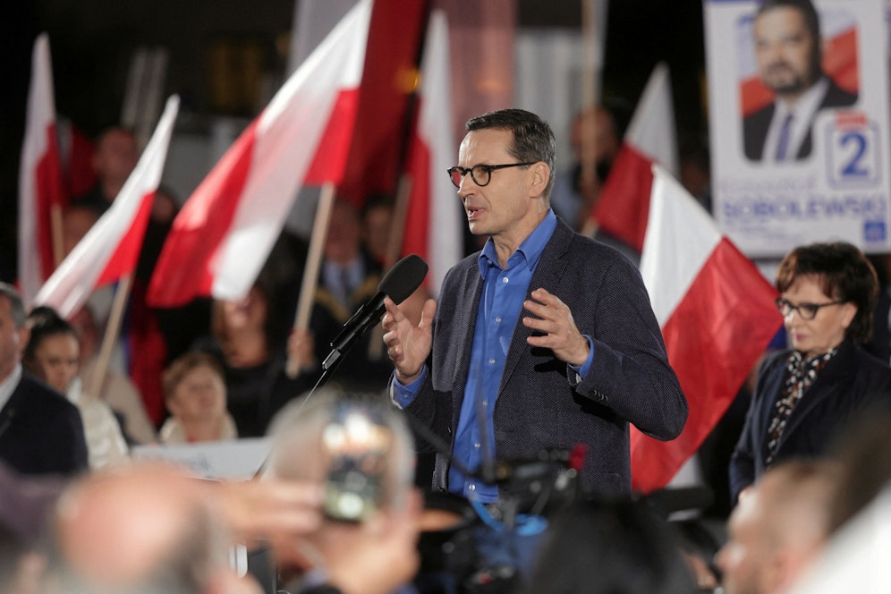 Am Sonntag finden in Polen die Parlamentswahlen statt. Die Regierungspartei PiS führt in Umfragen, könnte jedoch keine Regierungsmehrheit bilden.&nbsp;