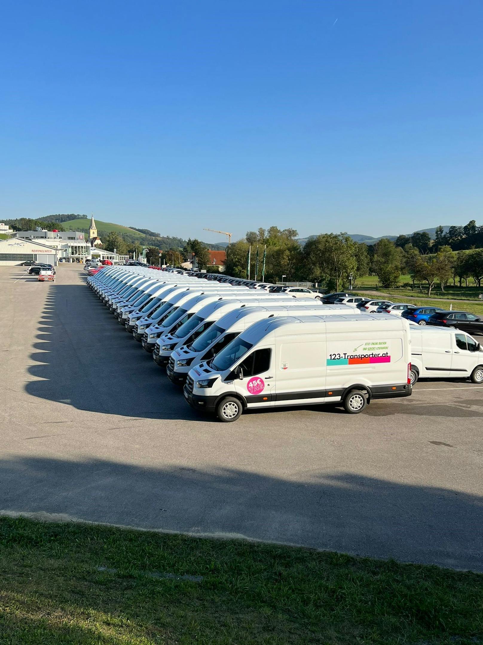 Das österreichische Start-up 123-Transporter hat den Bedarf nach digitalem Transporter-Sharing erkannt.