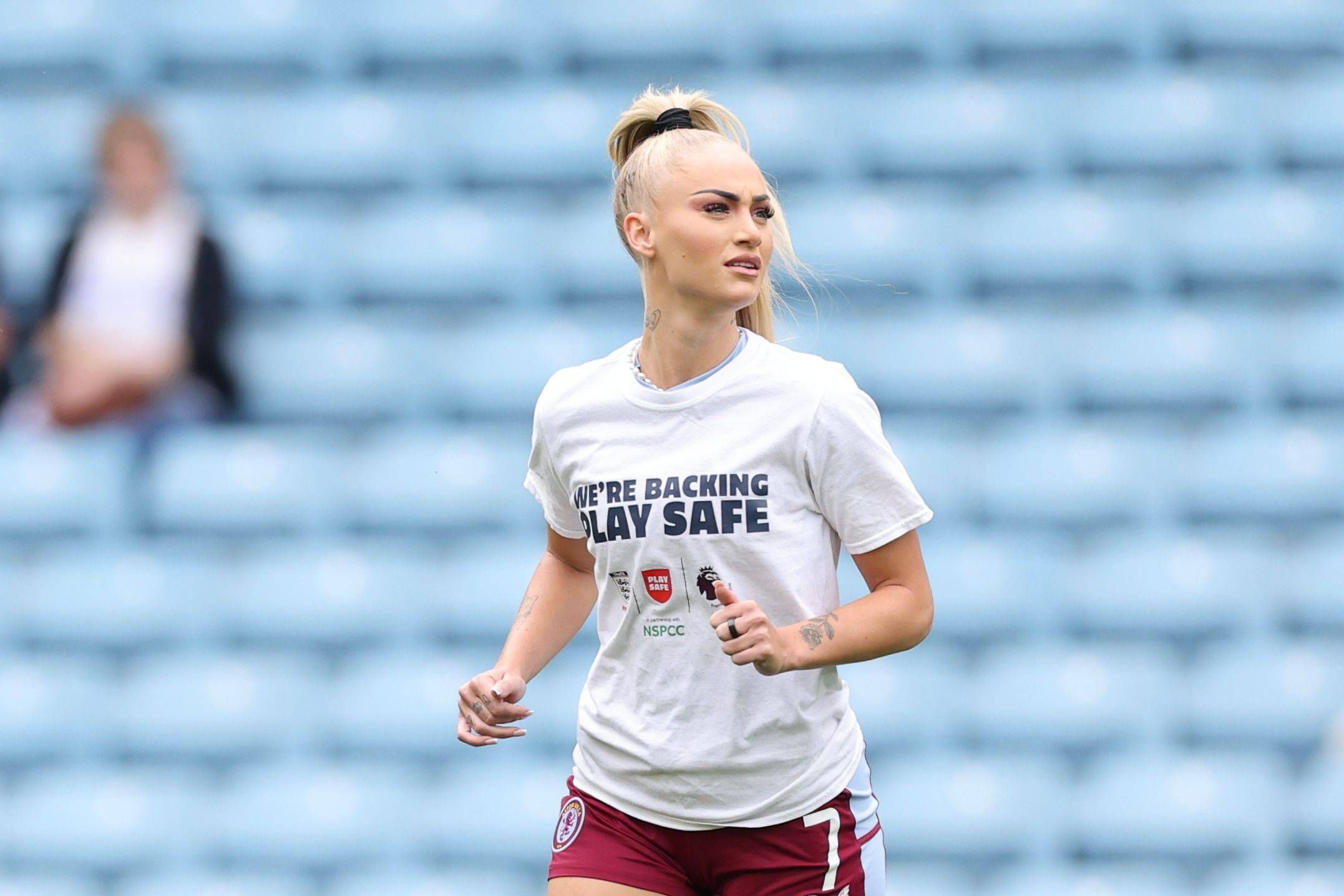 Aston-Villa-Star Alisha Lehmann.
