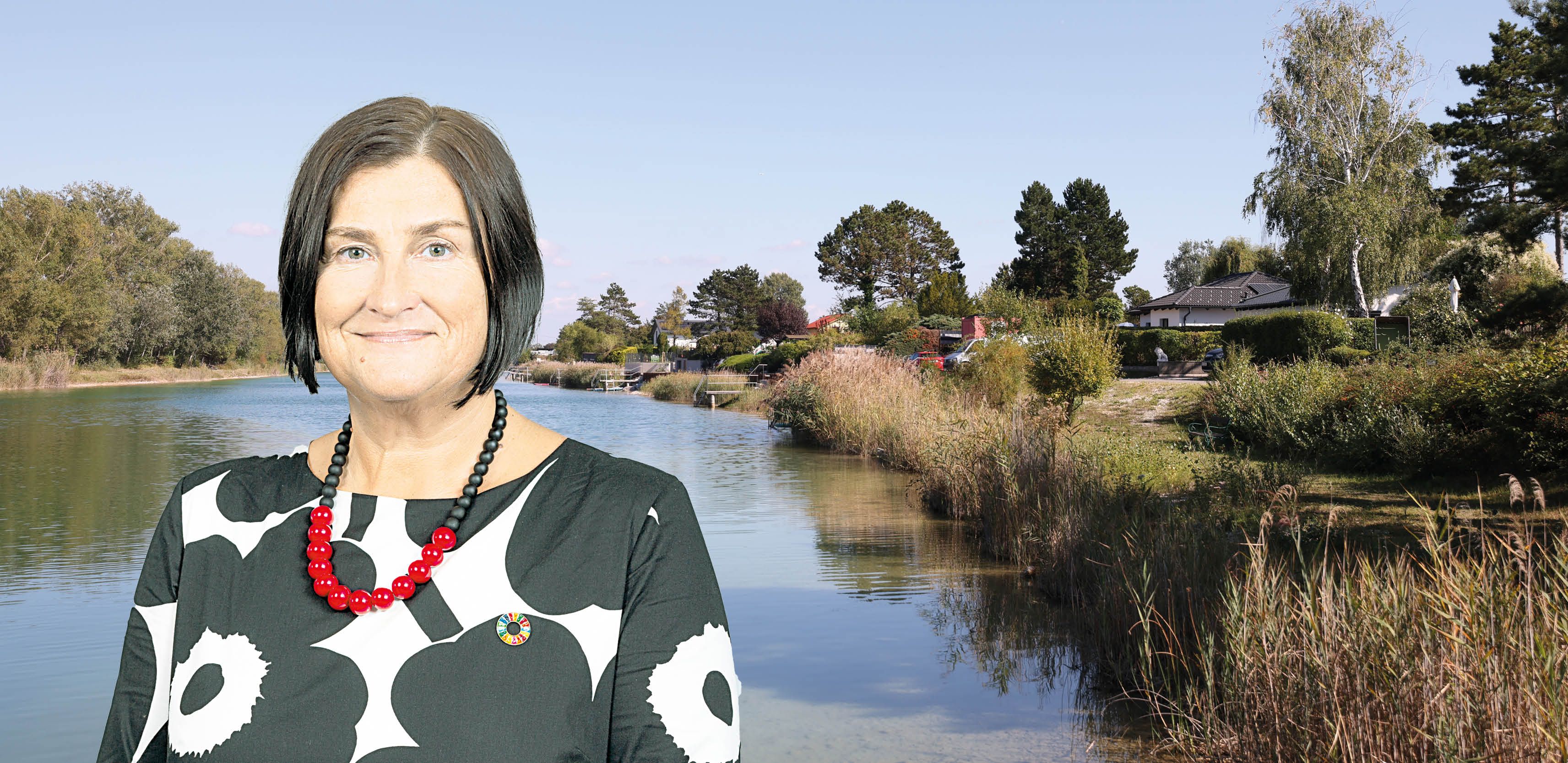 Petra Bayr (55) soll zwei günstige Grundstücke im KGV Breitenlee erworben haben, diese wurden umgewidmet.