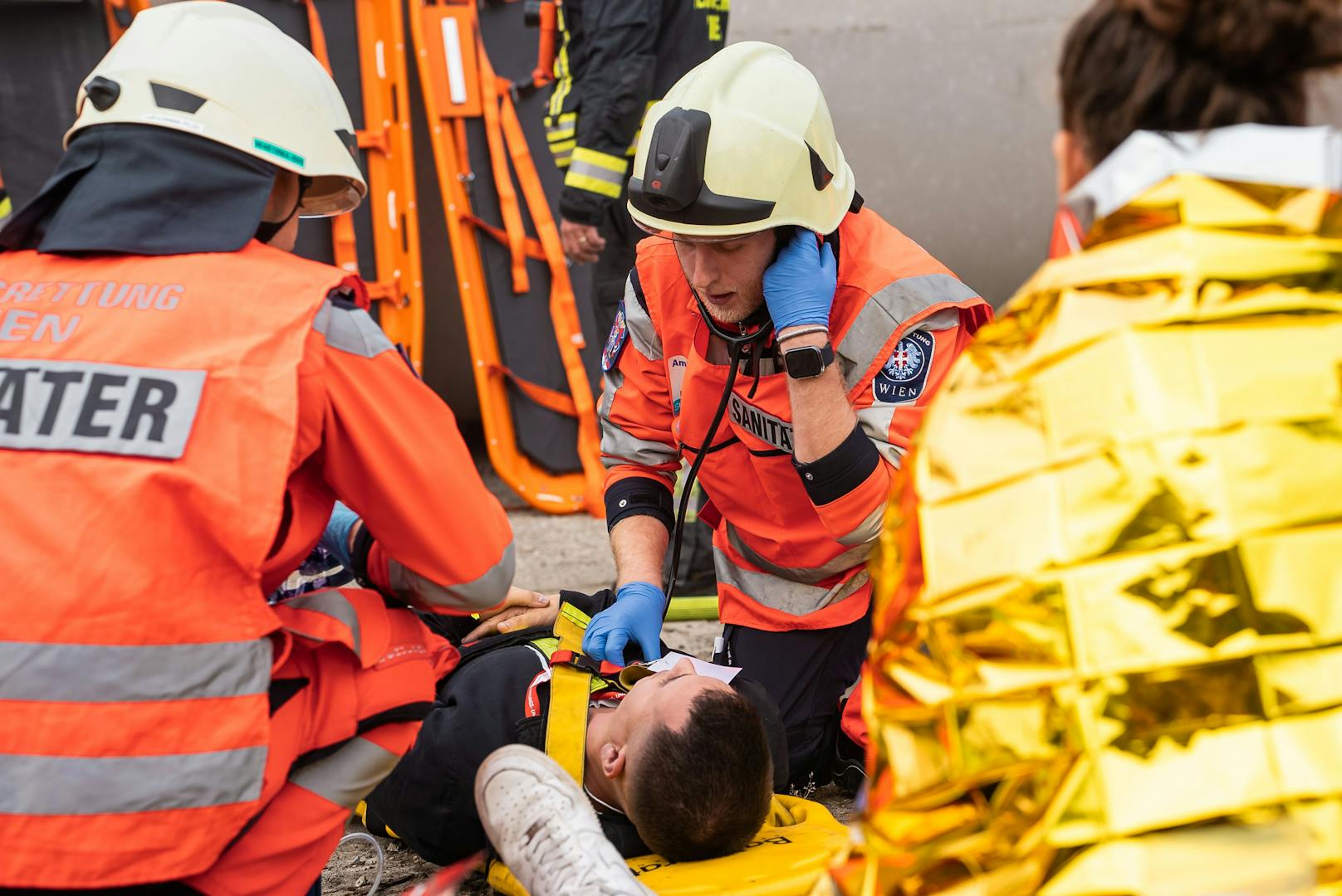 Über 300 Einsatzkräfte und 130 Darsteller waren bei der heurigen Sonder-Großübung dabei.