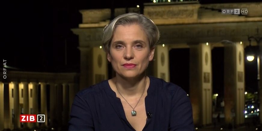 Nahost-Expertin Bente Scheller am späten Montagabend in der ORF-"ZIB2".