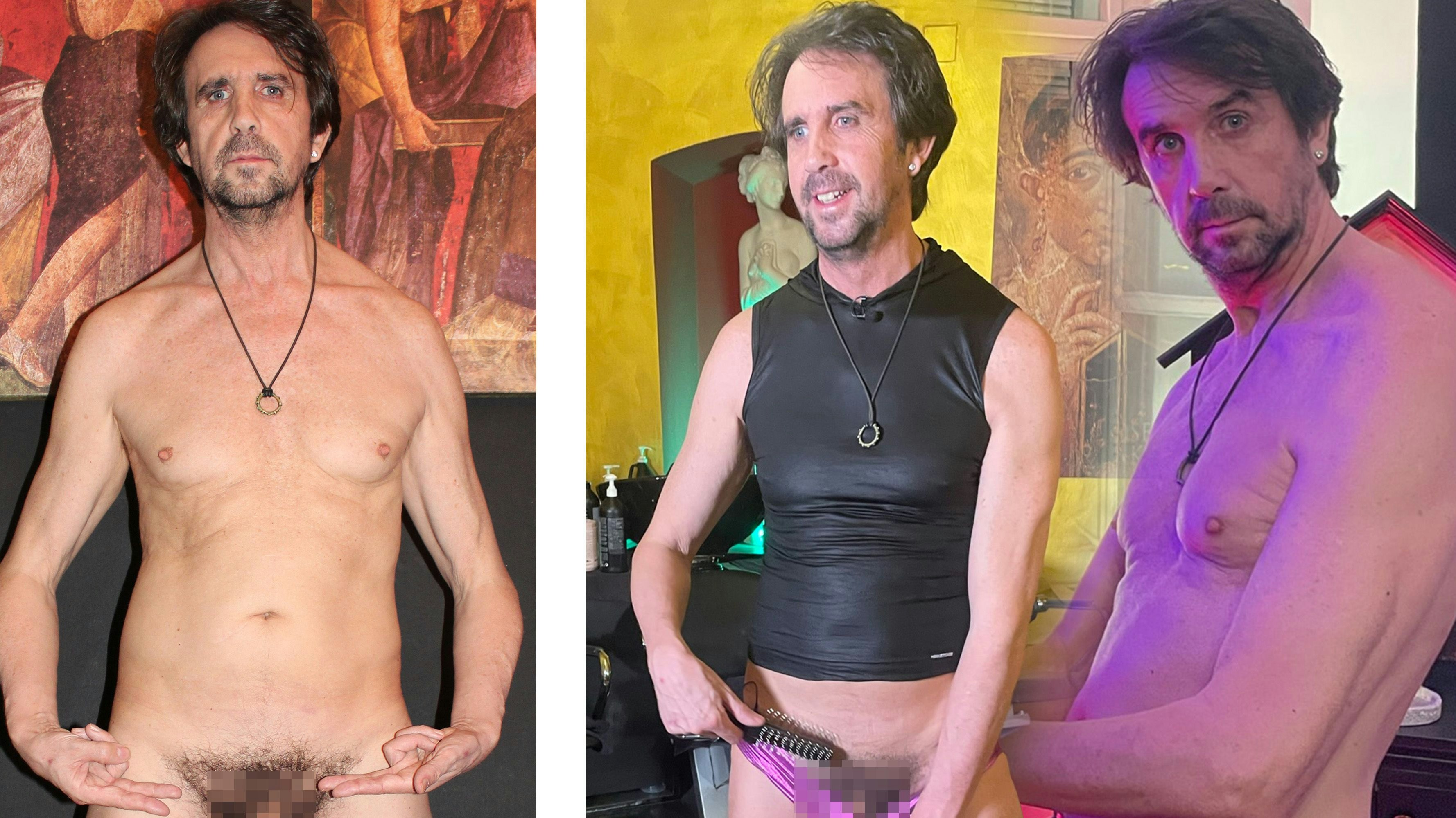 Josef Winkler zeigt seinen nackten Körper für "Leiwand lästern mit Luis" auf Joyn.