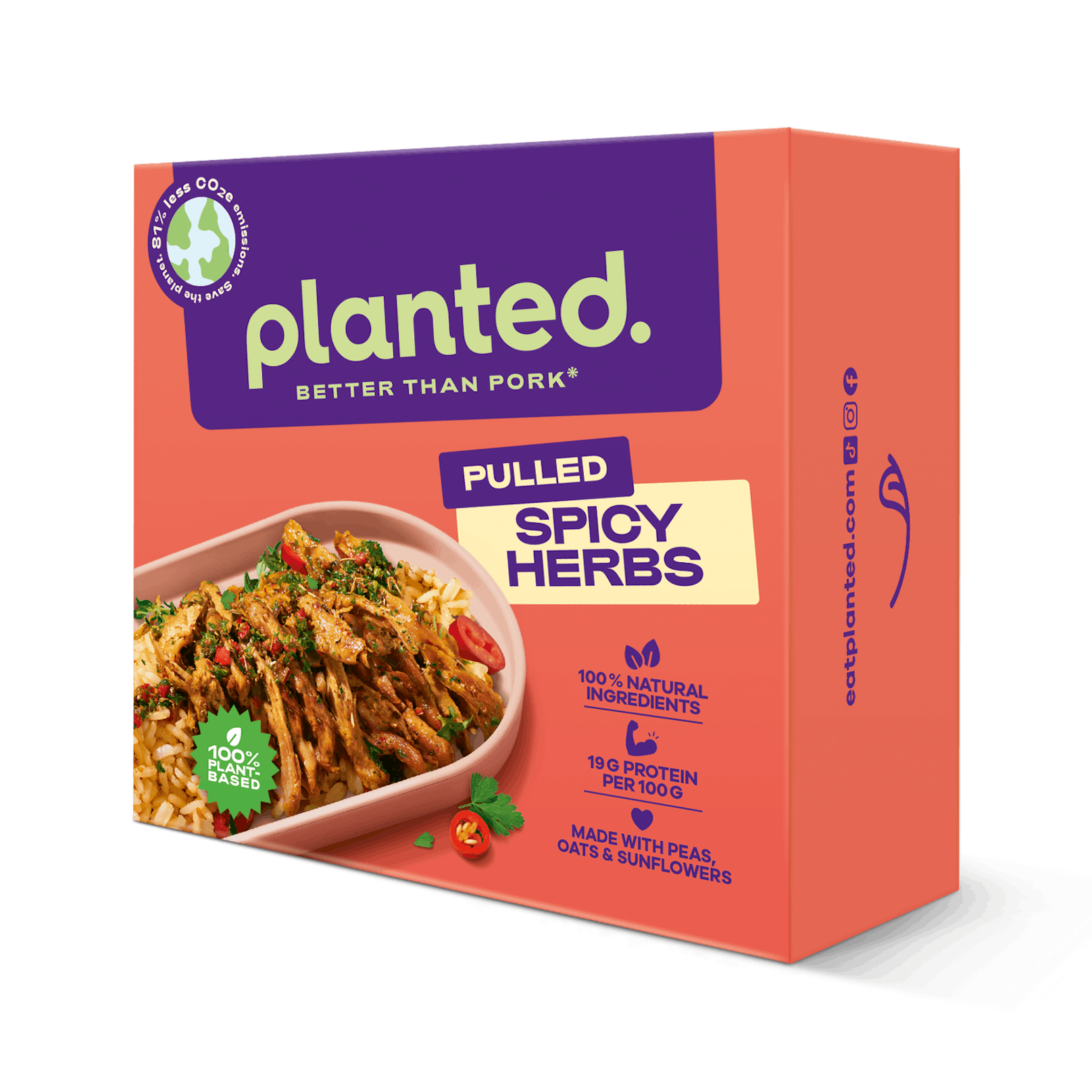 planted.pulled Spicy Kräuter