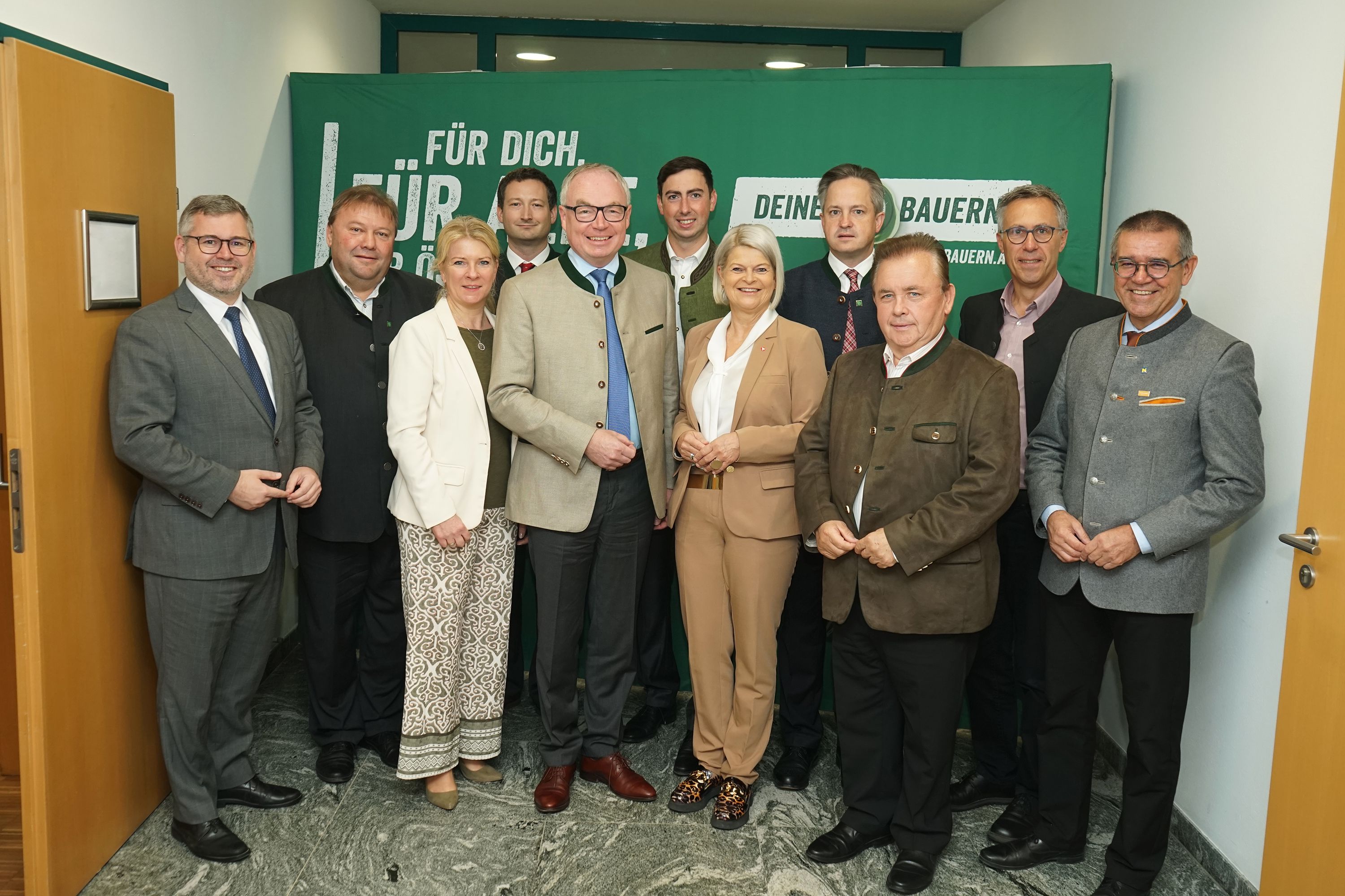 Das Präsidium des NÖ Bauernbundes steht geschlossen hinter den Forderungen der Bäuerinnen und Bauern.