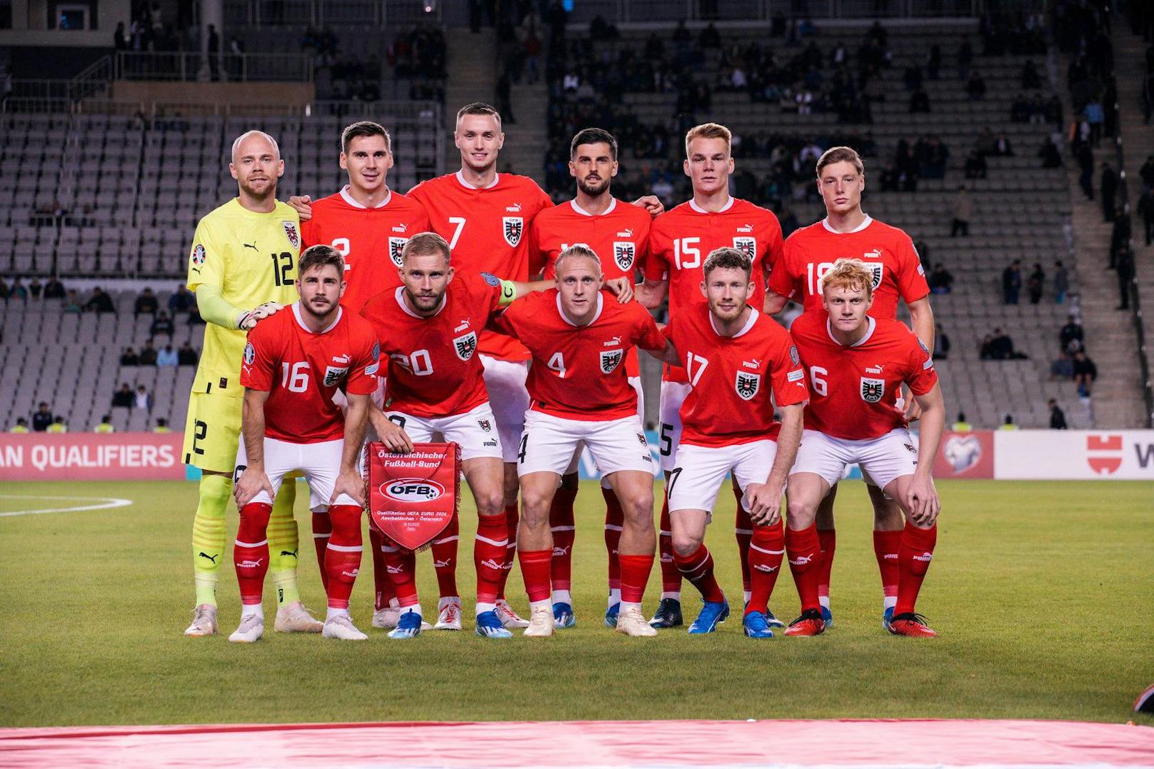 Österreich gegen Aserbaidschan – die EM-Quali-Kicker in der Einzelkritik.