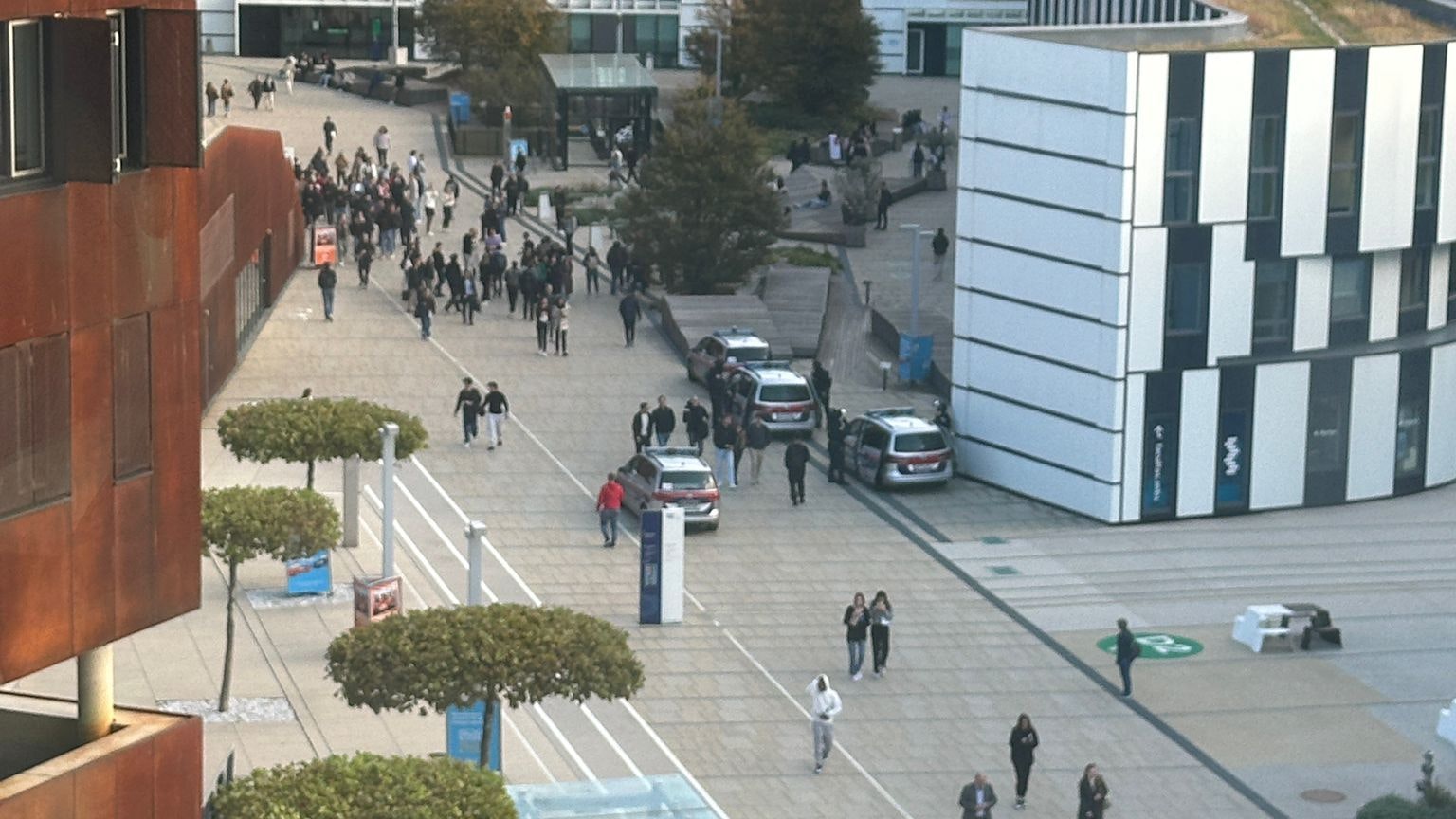 Polizei-Einsatz an der WU Wien