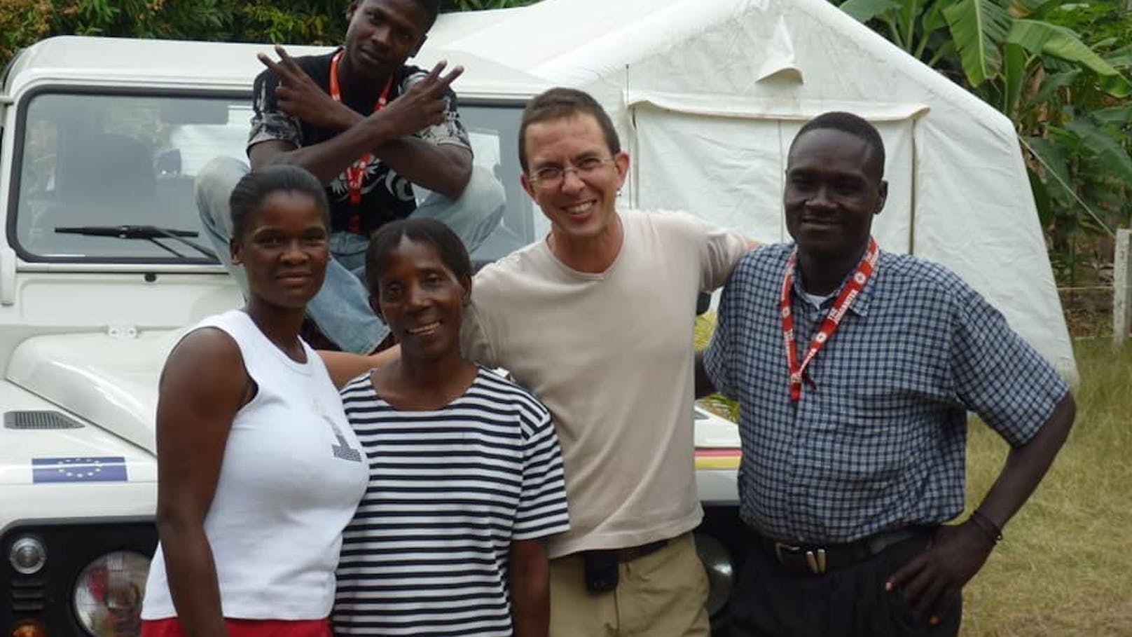 Norbert B. war nach dem Erdbeben 2010 auf Haiti als freiwilliger Katastrophenhelfer im Einsatz.