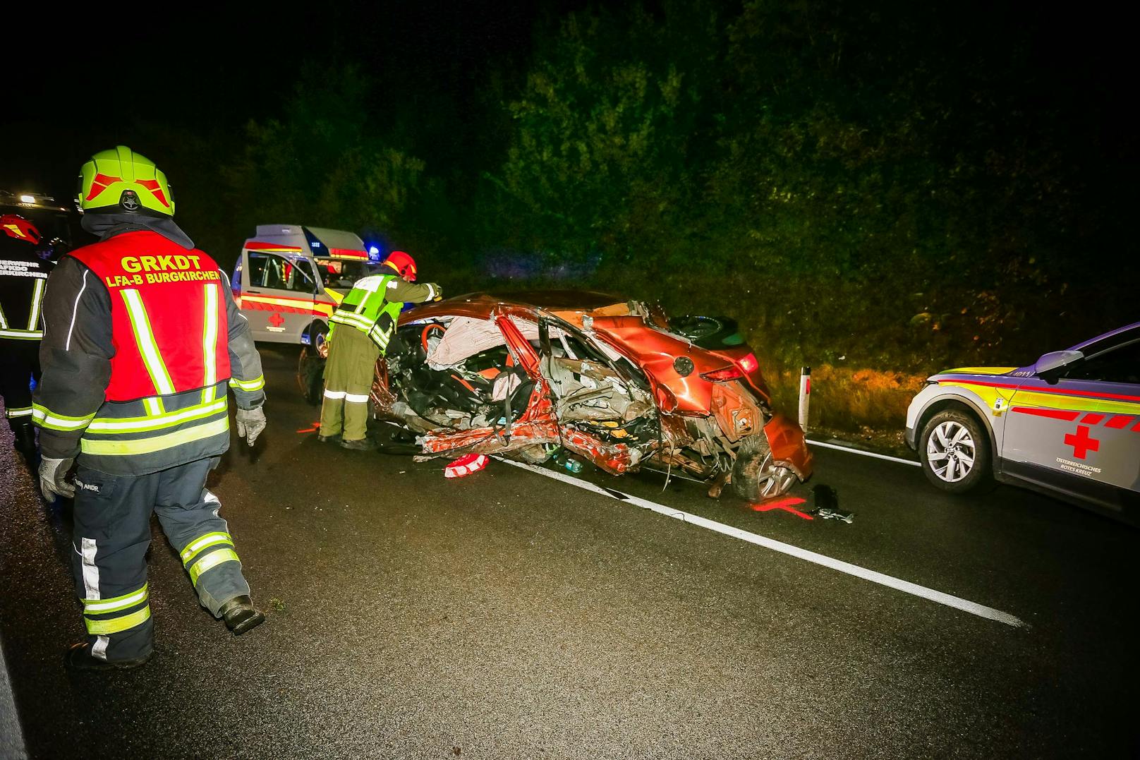 Währenddessen kam ihr ein 26-jähriger Autofahrer entgegen.