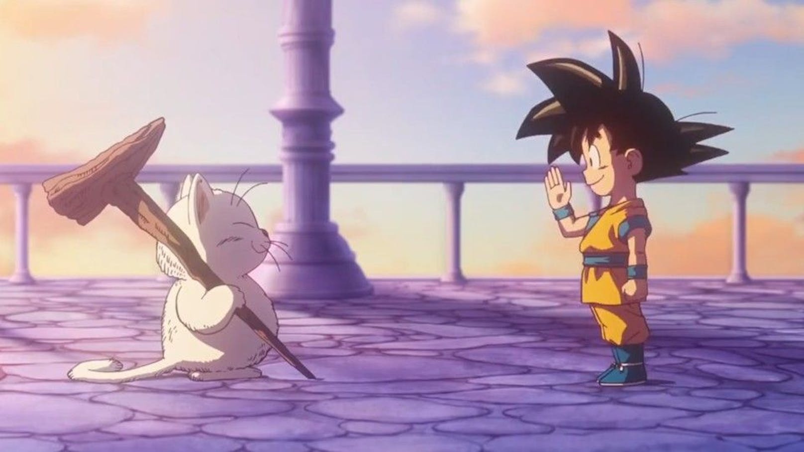 Son-Goku wird in neuer Serie wieder zum Kind