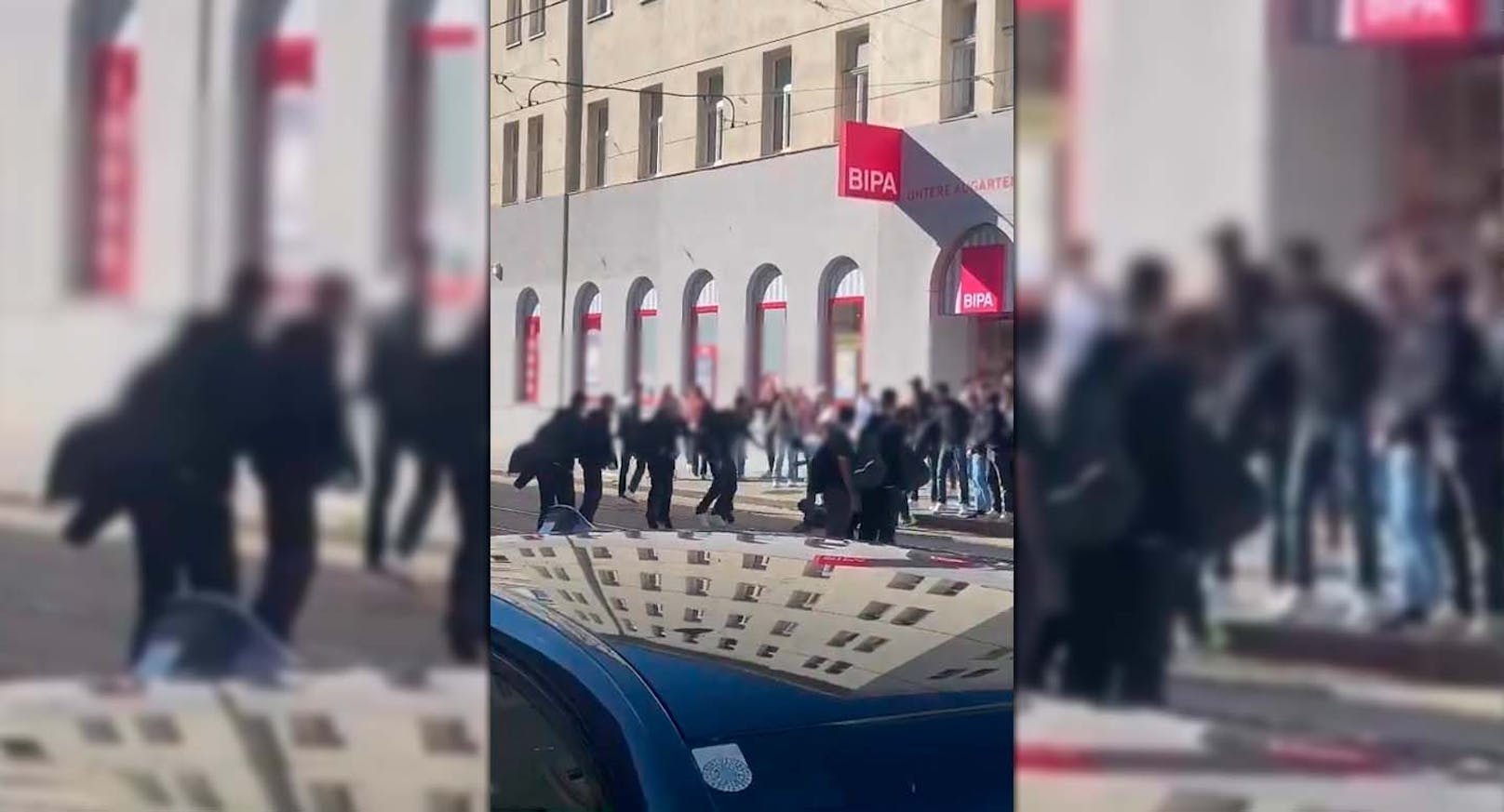 Schlägerei in Wien! Schüler prügeln aufeinander ein