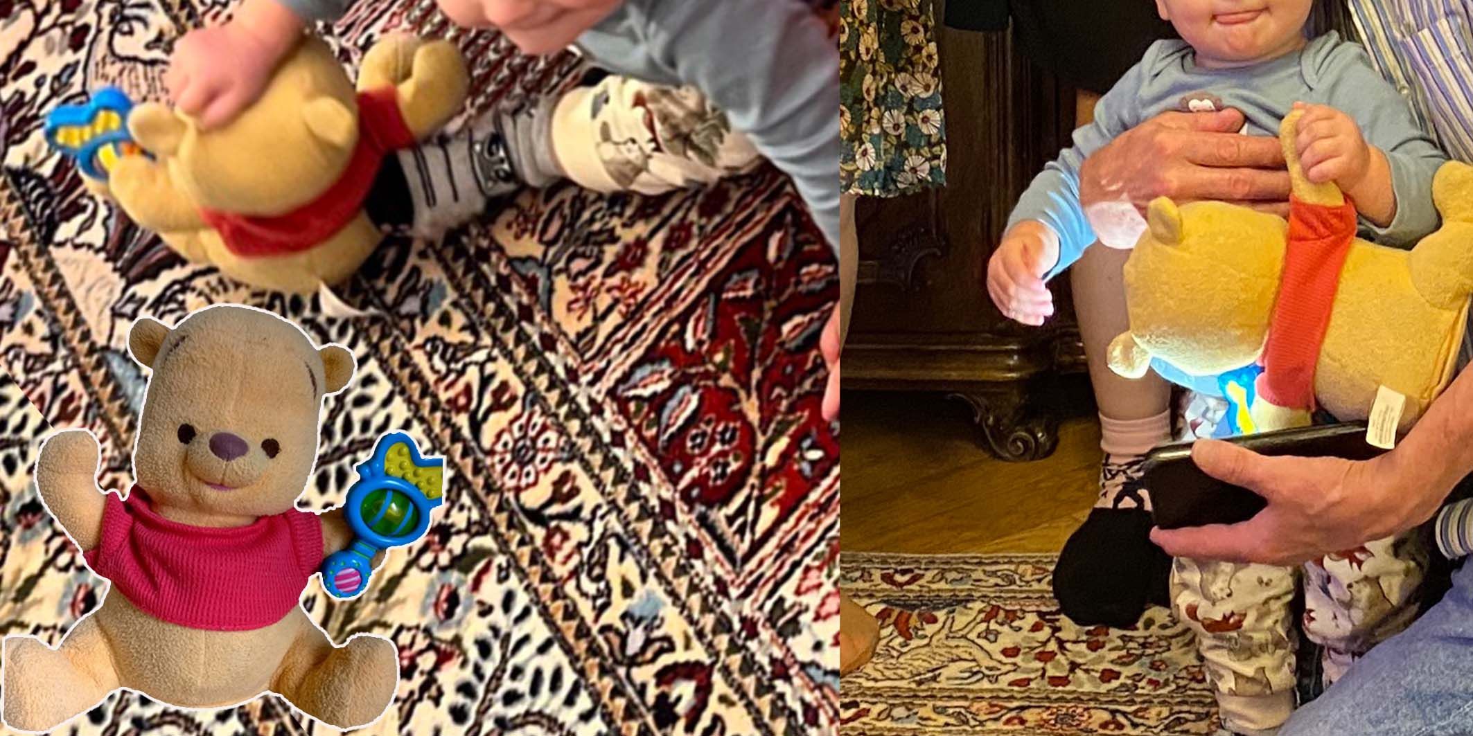 Am Montagabend verlor Constantin seinen geliebten Winnie Poo in der Wiener City.