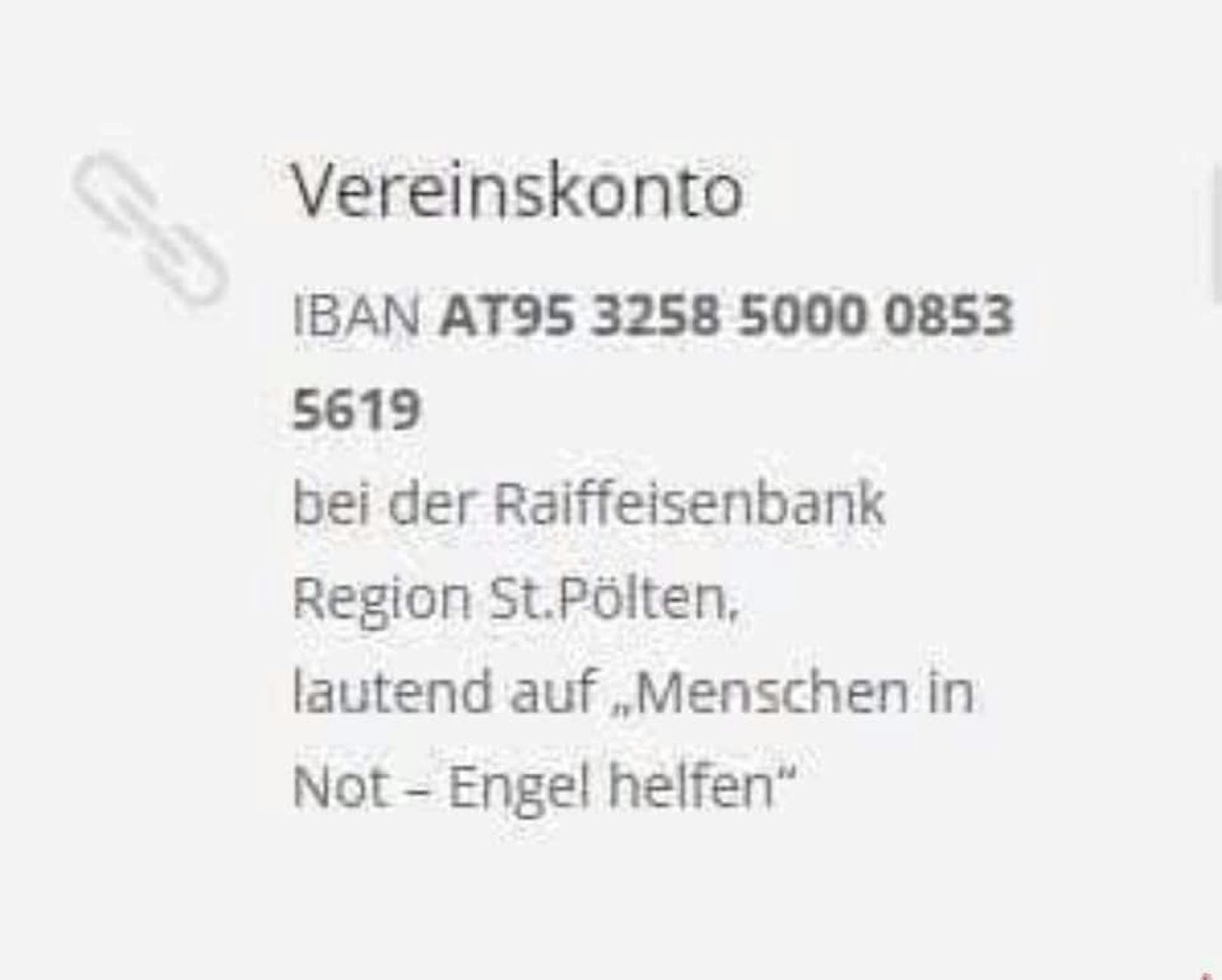 Der Verein ist auf Spenden angewiesen.