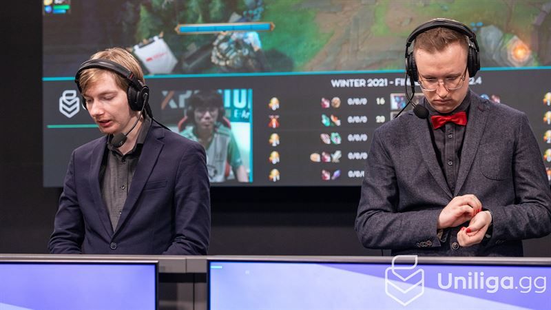 Mit Leidenschaft dabei: Uniliga-Talente bei der Arbeit.