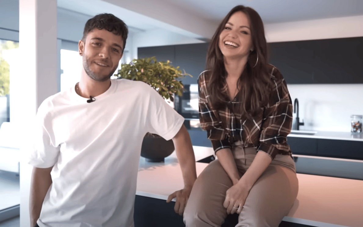 Luca und Christina Hänni genießen ihr neues Eheleben.