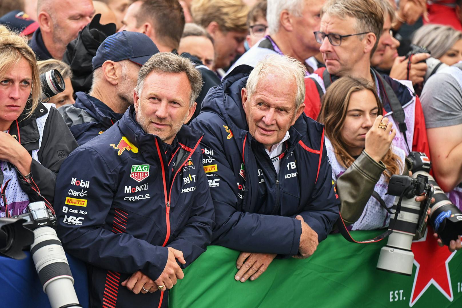 Christian Horner und Helmut Marko