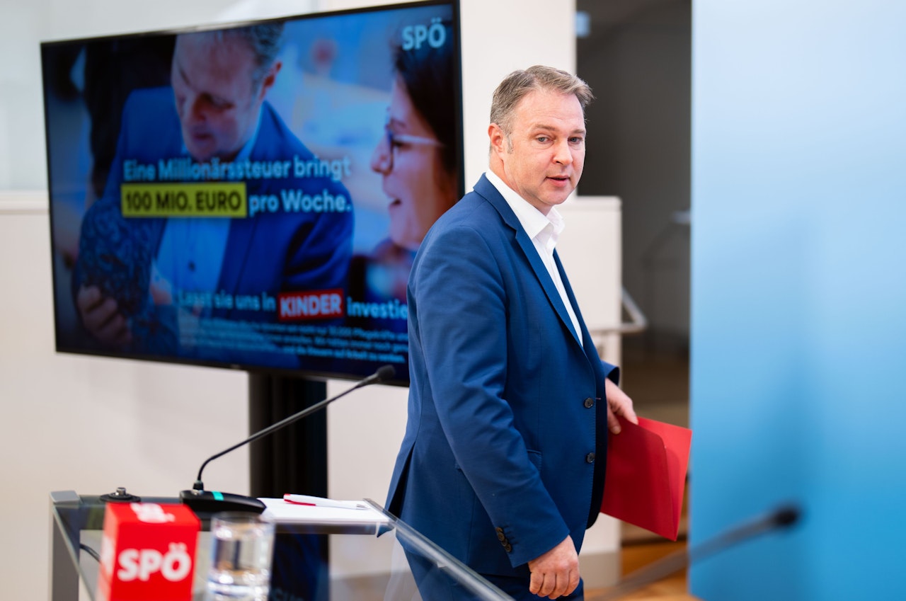 Heute.at - Neue SPÖ-Kampagne – Babler will Superreiche besteuern